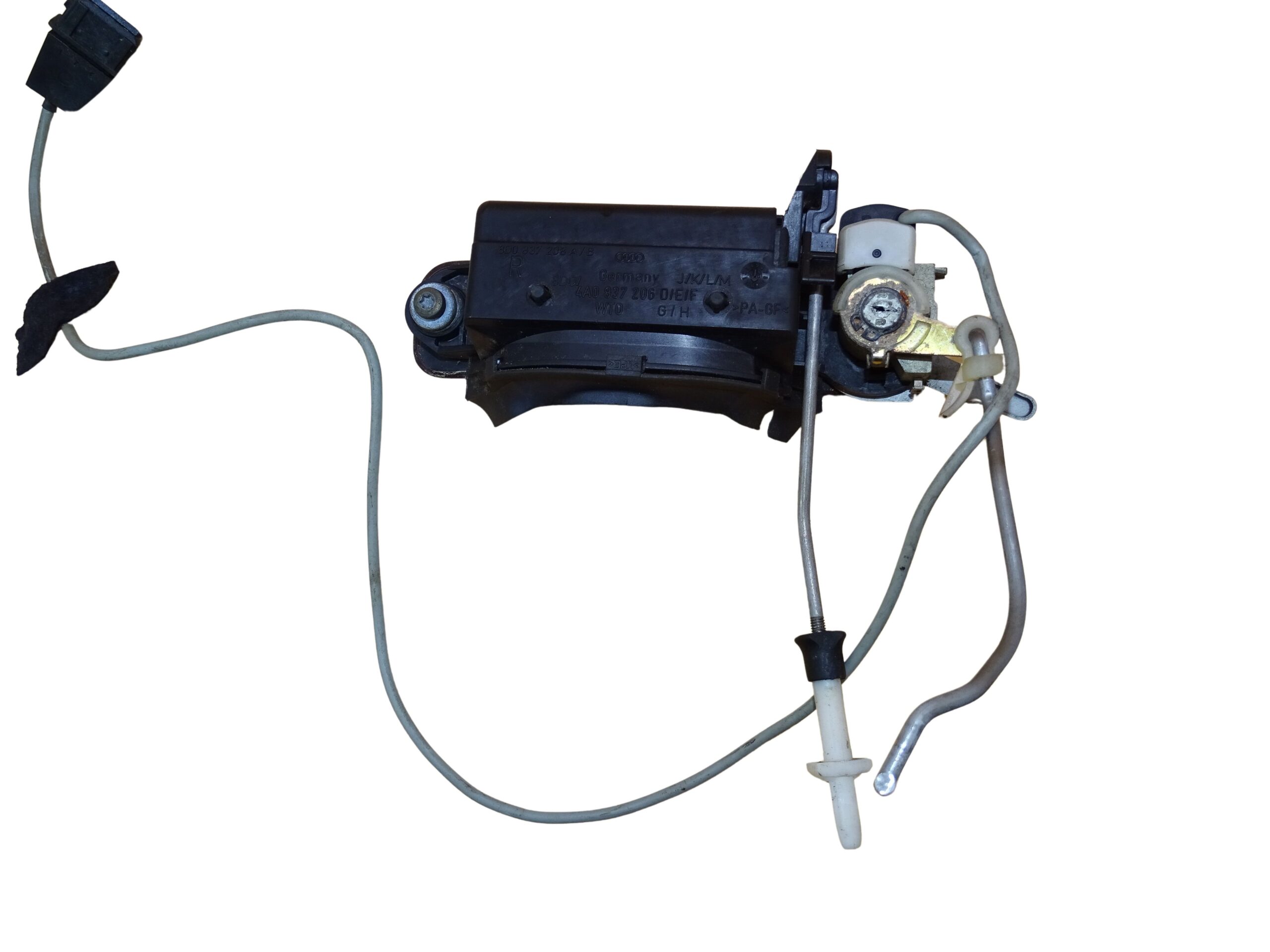 4A0837206/8D0837206A D/E/F/G/H/J/K/L/M Audi 80 90 100 Coupe Typ 89 A4 B5 Türgriff vorne rechts Bordeauxrot – Bild 2