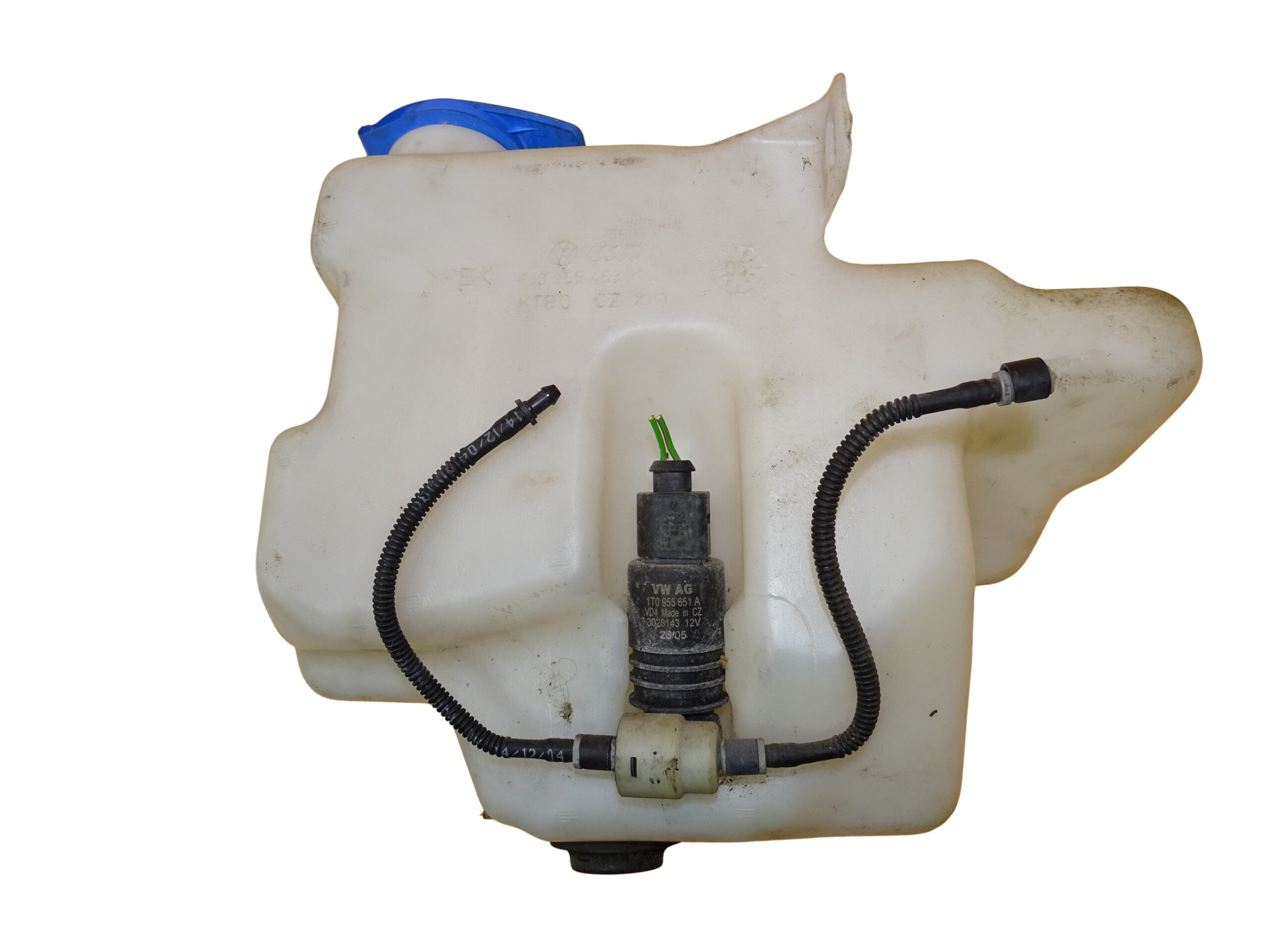 1J0955453K/L Audi A3 8L VW Golf 4 Bora Wischwasserbehälter Wasserbehälter mit Pumpe 5,5 Liter – Bild 6