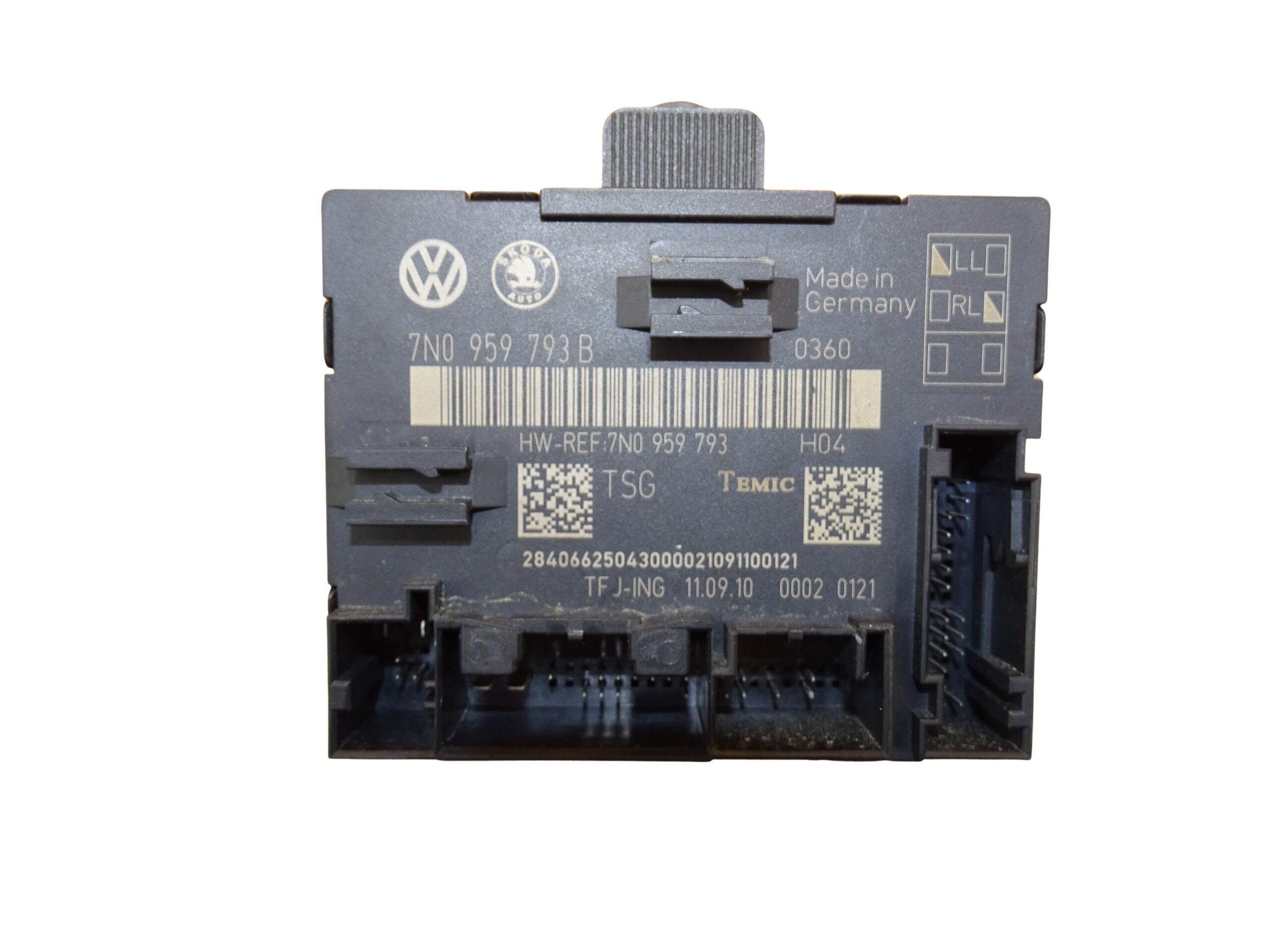 7N0959793B VW Sharan 7N1/7N2 Baujahr 2010-2015 Vorne links Türsteuergerät – Bild 2