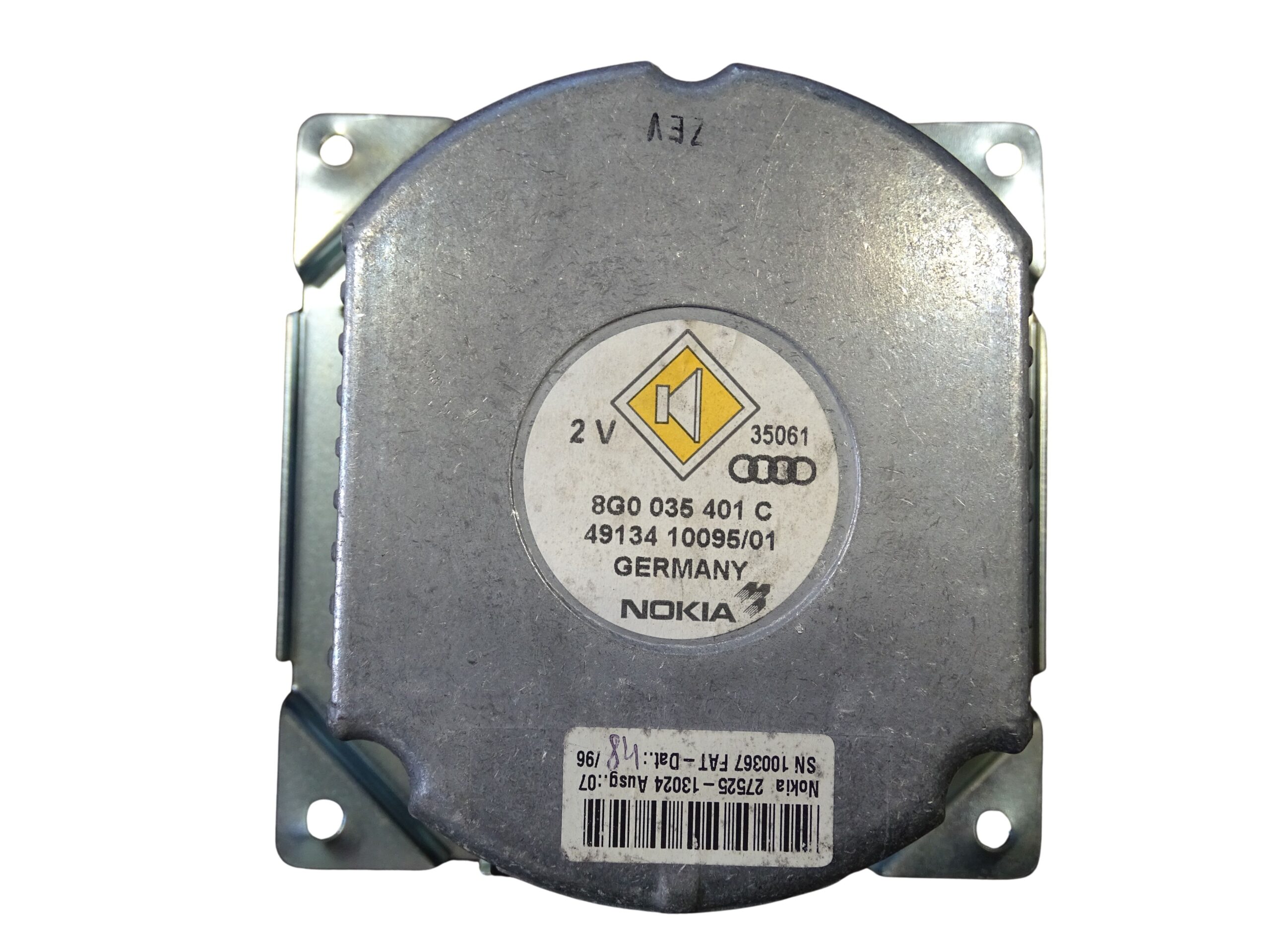 8G0035401C Audi 80 Cabrio Typ89 Aktivlautsprecher Tieftonlautsprecher Nokia hinten – Bild 4