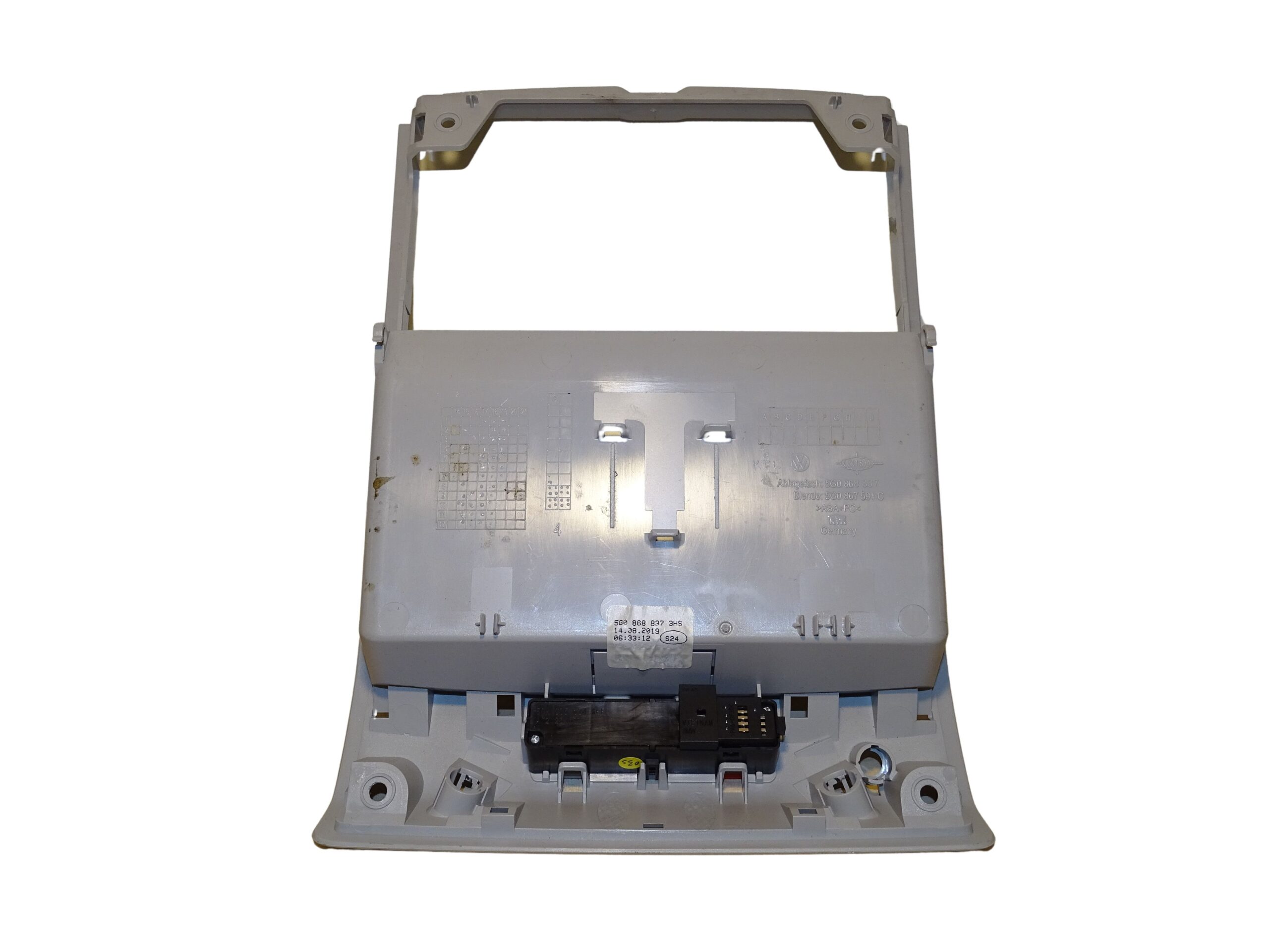 5G0868837 VW Passat B8 Variant 3G I Bedieneinheit Dachkonsole Ablagefach Sonnenbrillenfach – Bild 8