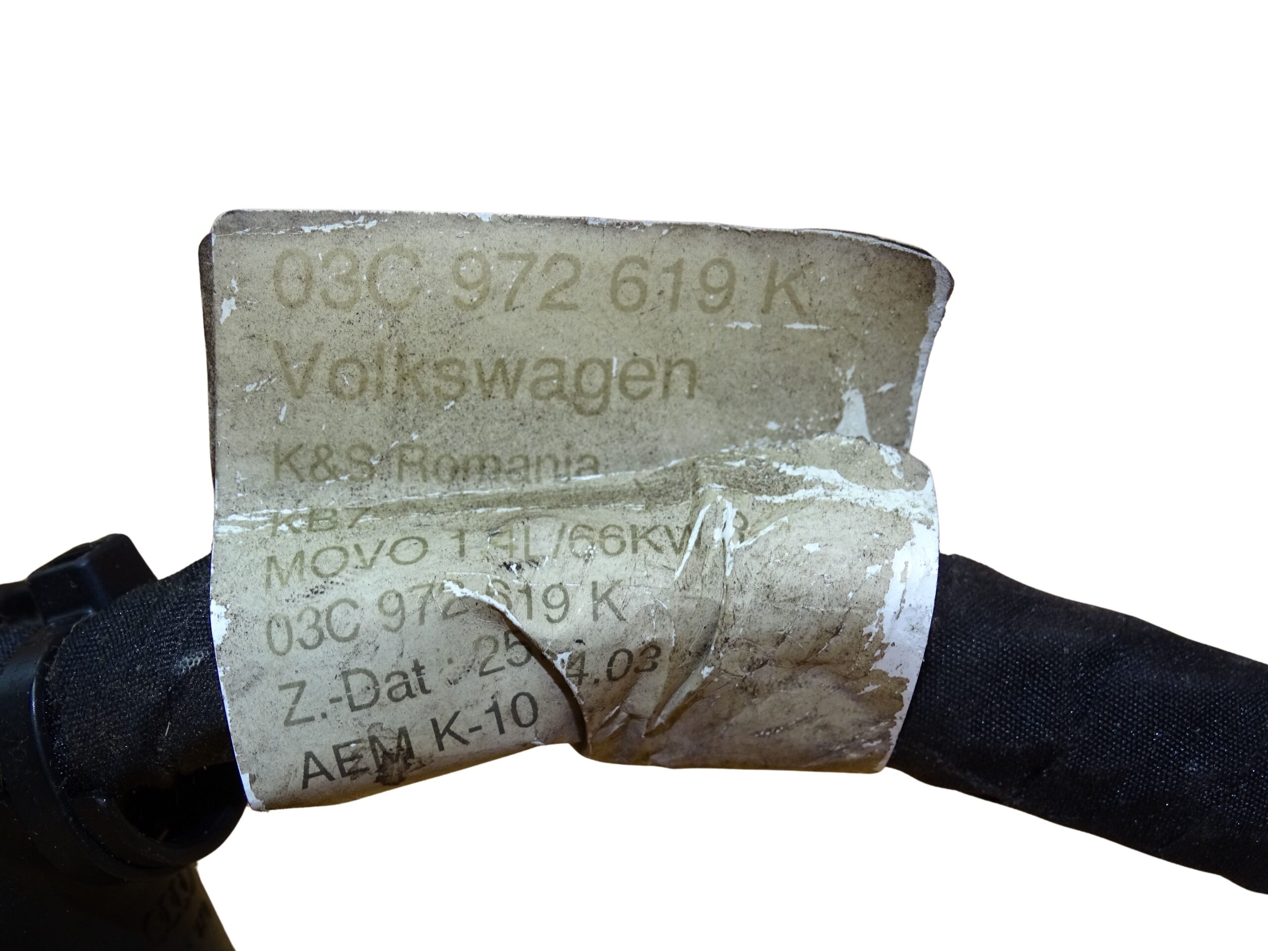03C972619K Audi Seat Skoda VW A3 Leon Octavia Golf 5 V Motorkabelbaum Kabelbaum Motor 1,4 Liter 66KW – Bild 6
