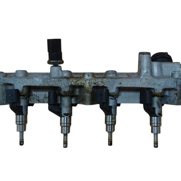 03C133204AH Audi A3 8P VW Golf V Passat 3C 1,6 Liter Kraftstoffverteiler Einspritzleiste Verteilerrohr Benzin