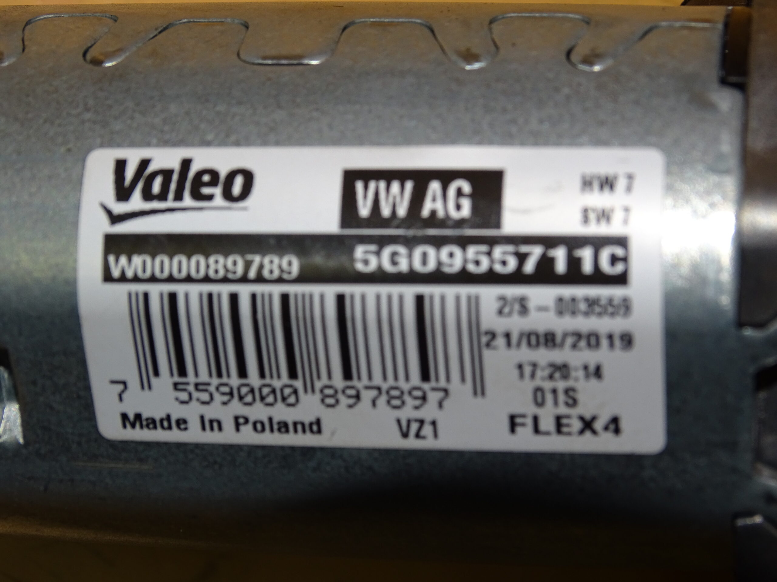 5G0955711C VW Tiguan Golf T-Roc Polo Heckscheibenwischermotor Wischmotor Hinten – Bild 4