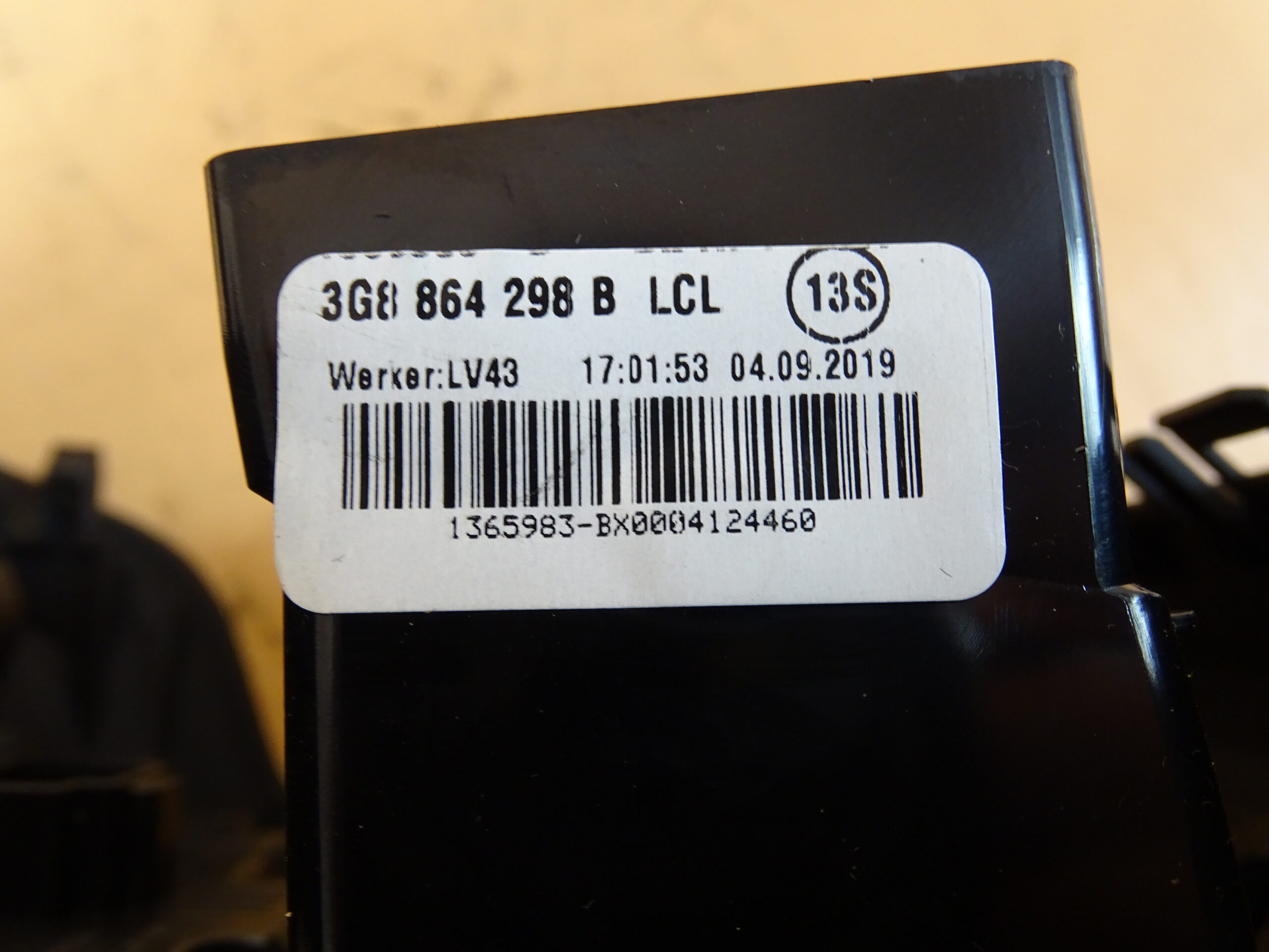 3G8864298B VW Passat B8 Arteon 3H7 Mittelkonsole Lüftungsgitter Lüfterdüsen Klima-Bedienfeld Verkleidung hinten – Bild 10