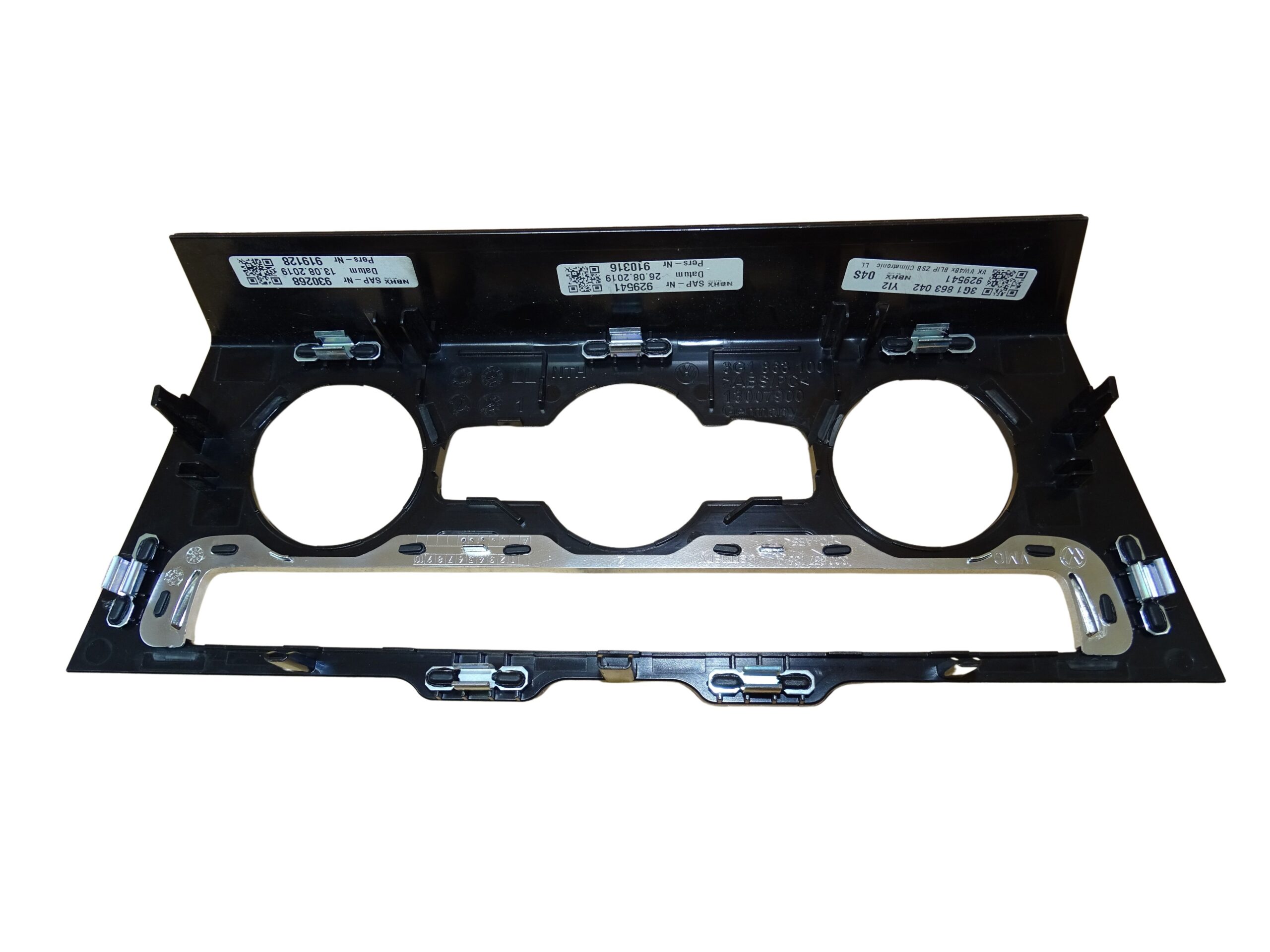 3G1863042 VW Passat B8 Arteon 3H7 Klimabedienteil Blende Armaturenbrett Heizungsregler Verkleidung Abdeckung vorne – Bild 6