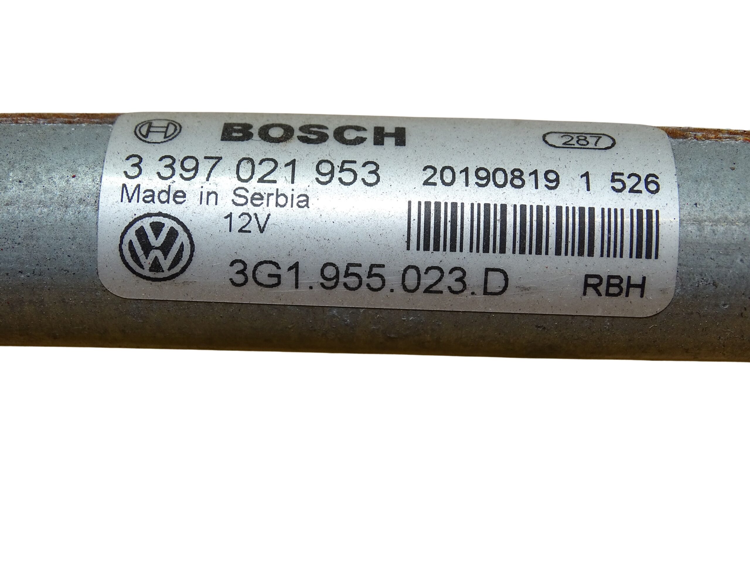 3G1955023D / 3G1955119D VW Passat B8 Arteon 3H Aufnahme Scheibenwischer Wischermechanismus Wischergestänge mit Motor Vorne – Bild 6