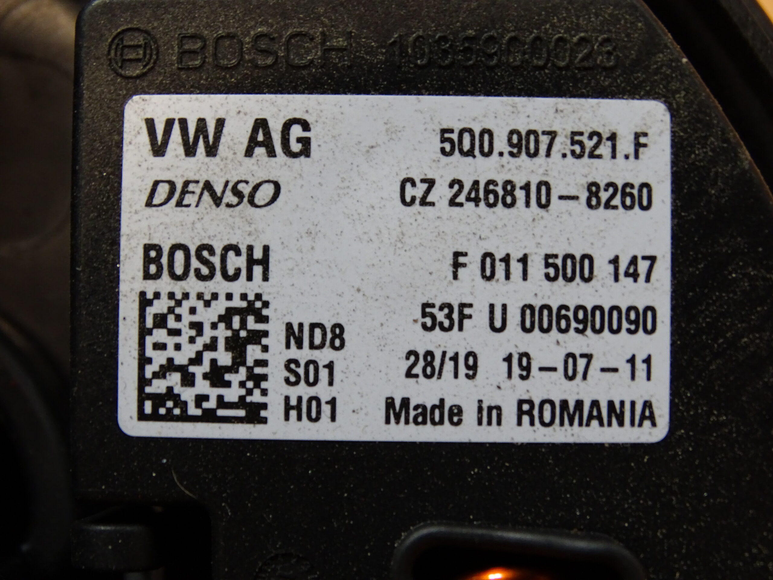 5Q0907521F VW Audi Seat Skoda Gebläsemotor Heizungsgebläse Innenraumgebläse mit Vorwiederstand – Bild 6