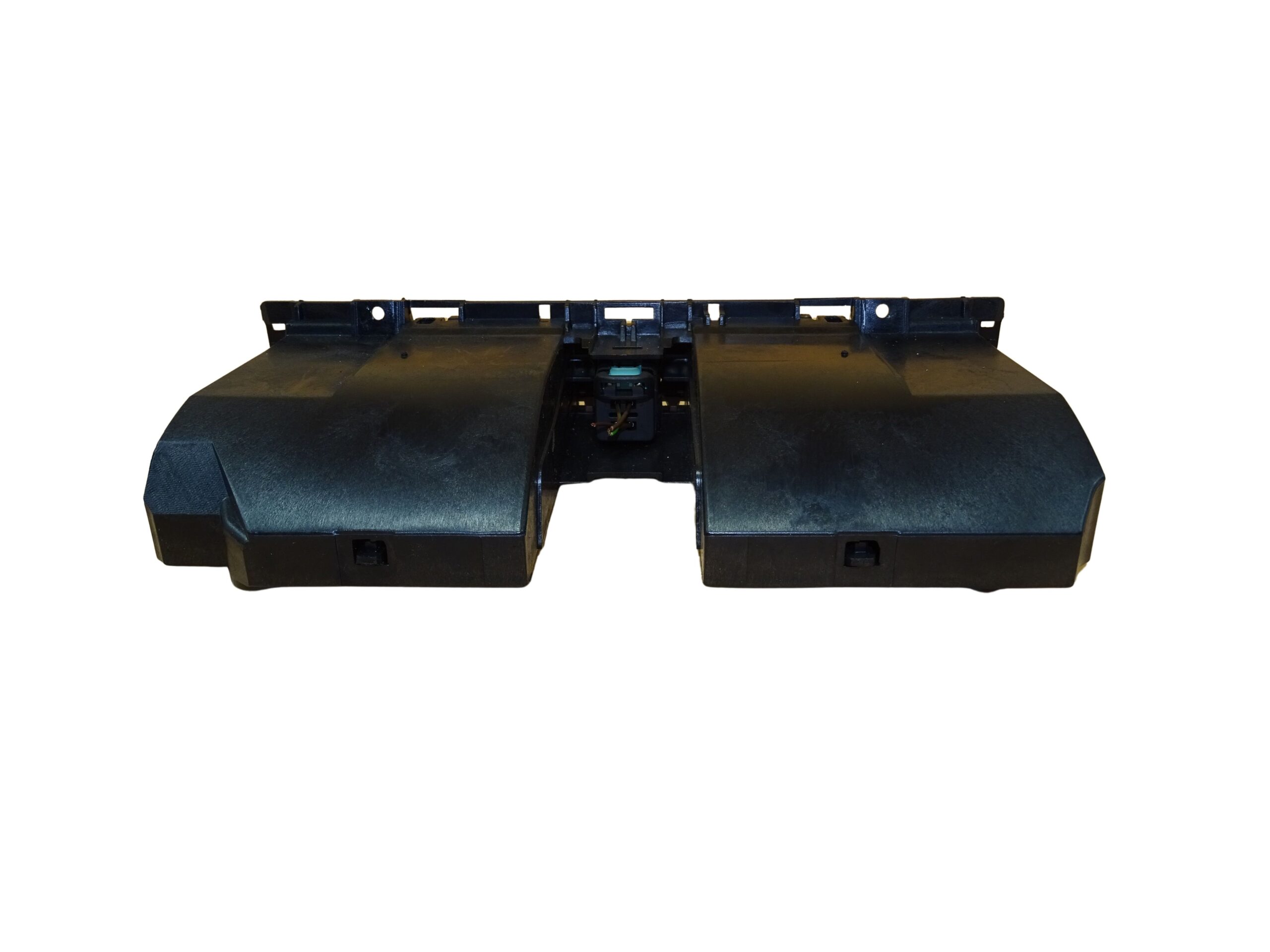 3C0858407 VW Passat B6 3C Ablagefach Mittelkonsole Armaturenbrett Staufach Fach Warnblinkschalter Holzoptik – Bild 5