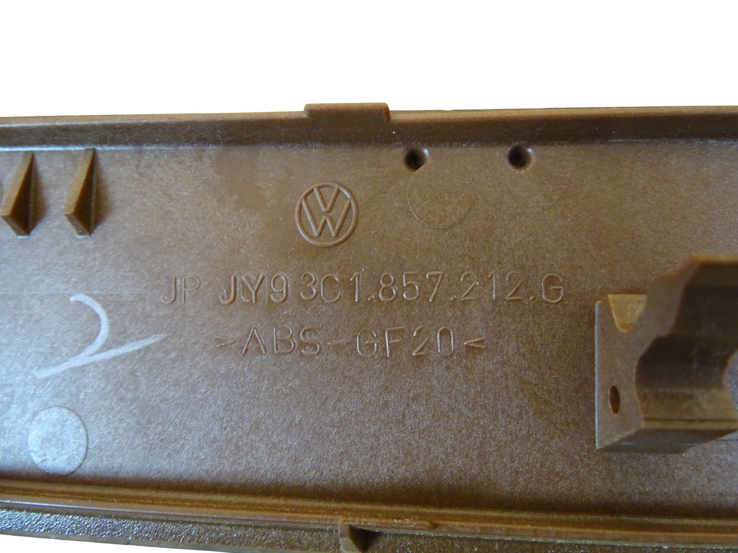 3C1857212G VW Passat 3C Zierleiste Armaturenbrett Verkleidung Blende Dekor Cockpit Vorne rechts Holzoptik – Bild 6
