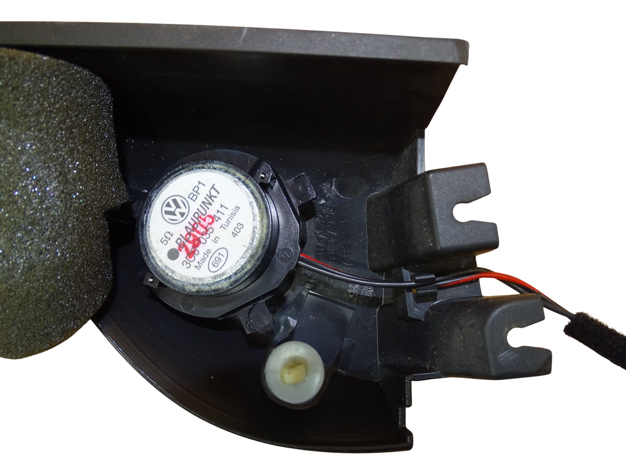 3C0837993 / 3C0035411 VW Passat 3C Dreiecksblende Abdeckung mit Hochtöner Lautsprecher links schwarz – Bild 4