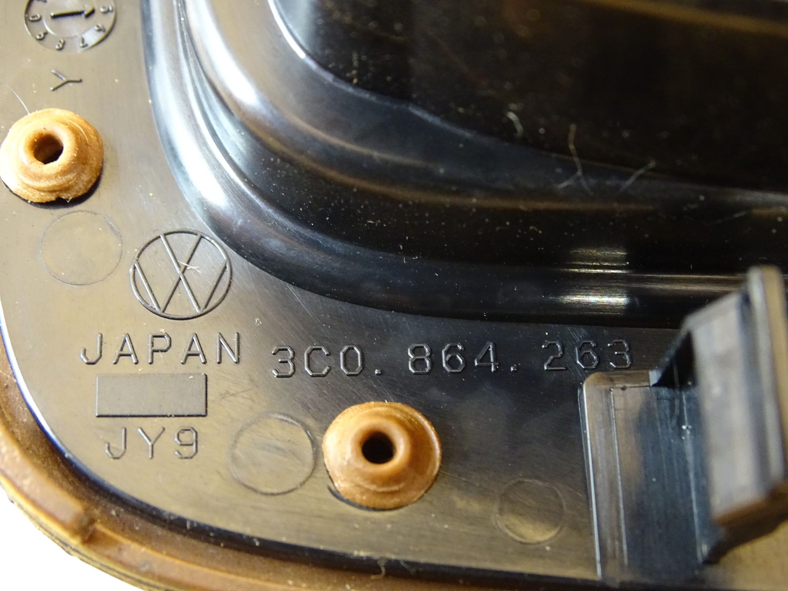 3C0864263G VW Passat 3C Rahmen Blende Verkleidung Schaltkulisse Schaltrahmen Holzoptik – Bild 6