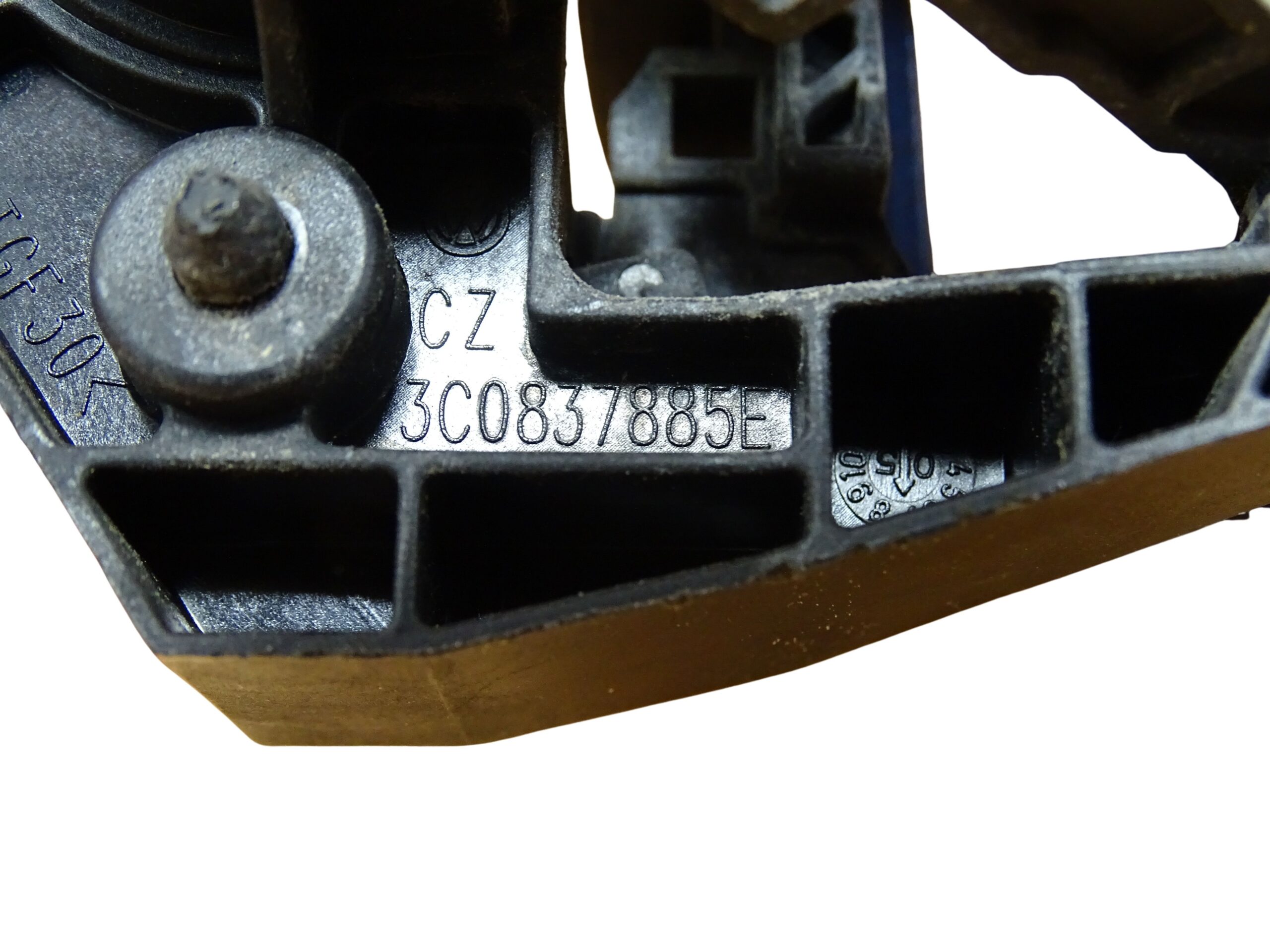 3C0837885E VW Passat B6 Türgriff Türöffner Außen Hinten Links Blau (Farbcode: Nicht Bekannt) – Bild 2
