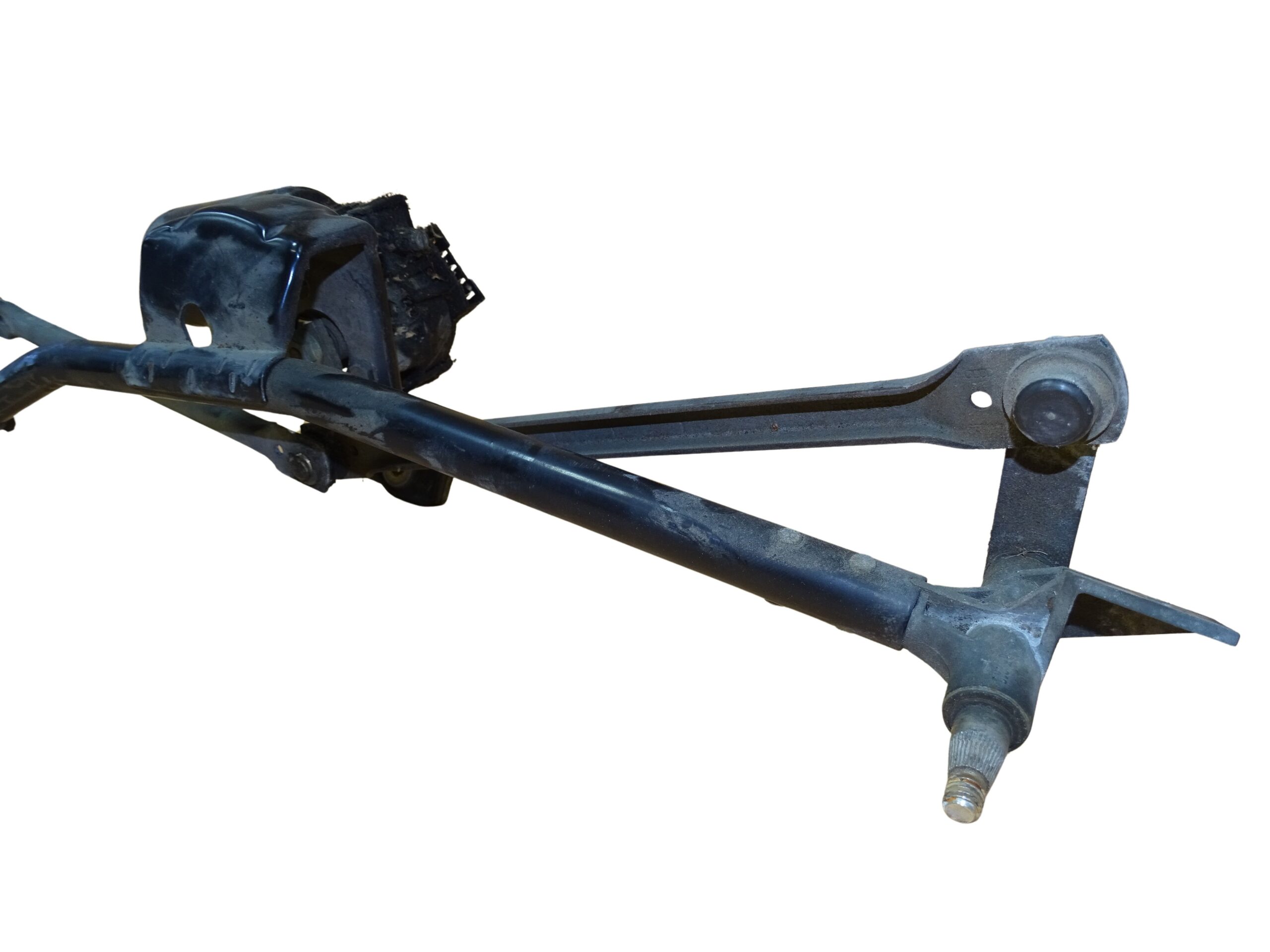 893955332 Audi 80 90 S2 B4 Aufnahme Scheibenwischer Wischermechanismus Wischergestänge mit Motor Vorne – Bild 4