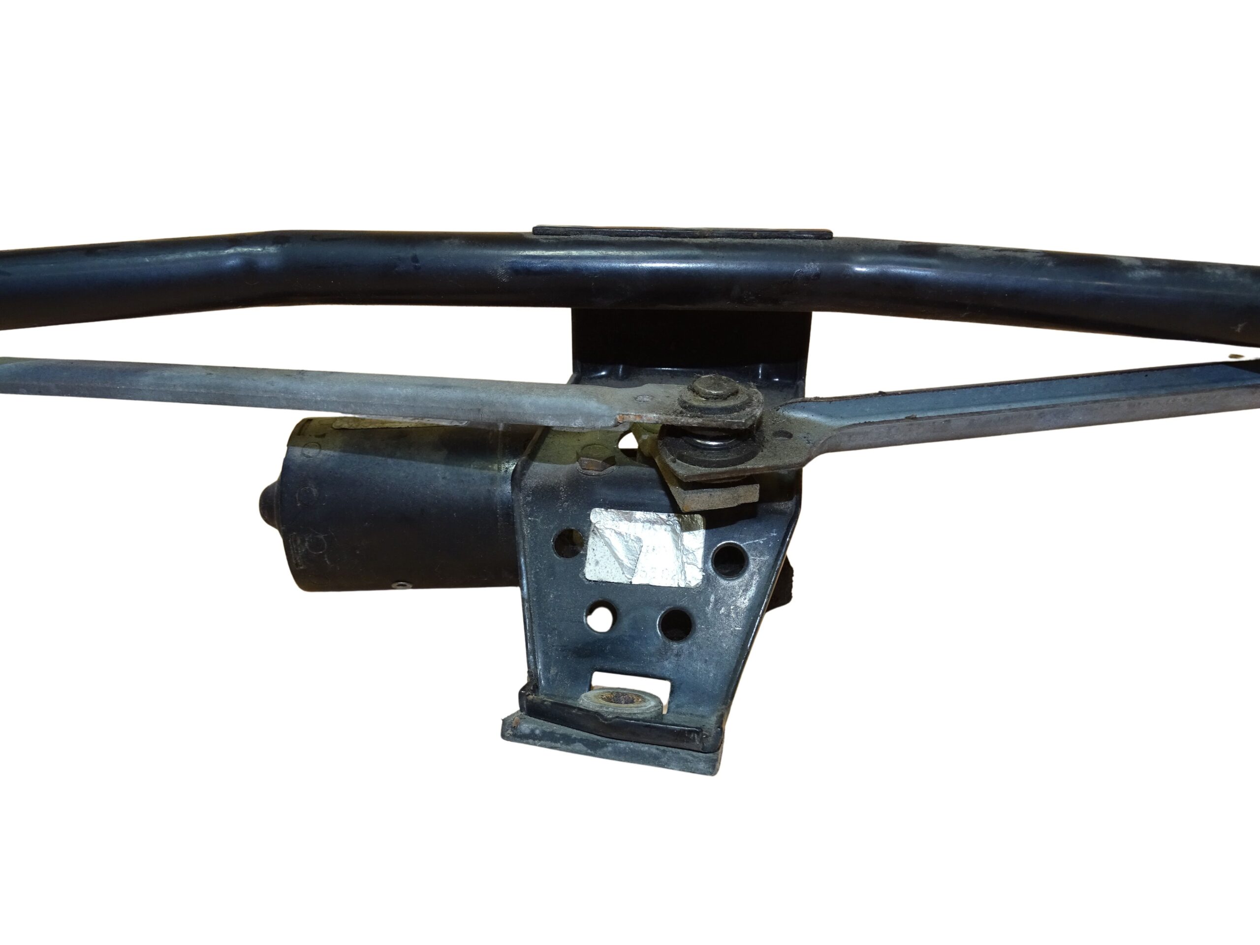 893955332 Audi 80 90 S2 B4 Aufnahme Scheibenwischer Wischermechanismus Wischergestänge mit Motor Vorne – Bild 5