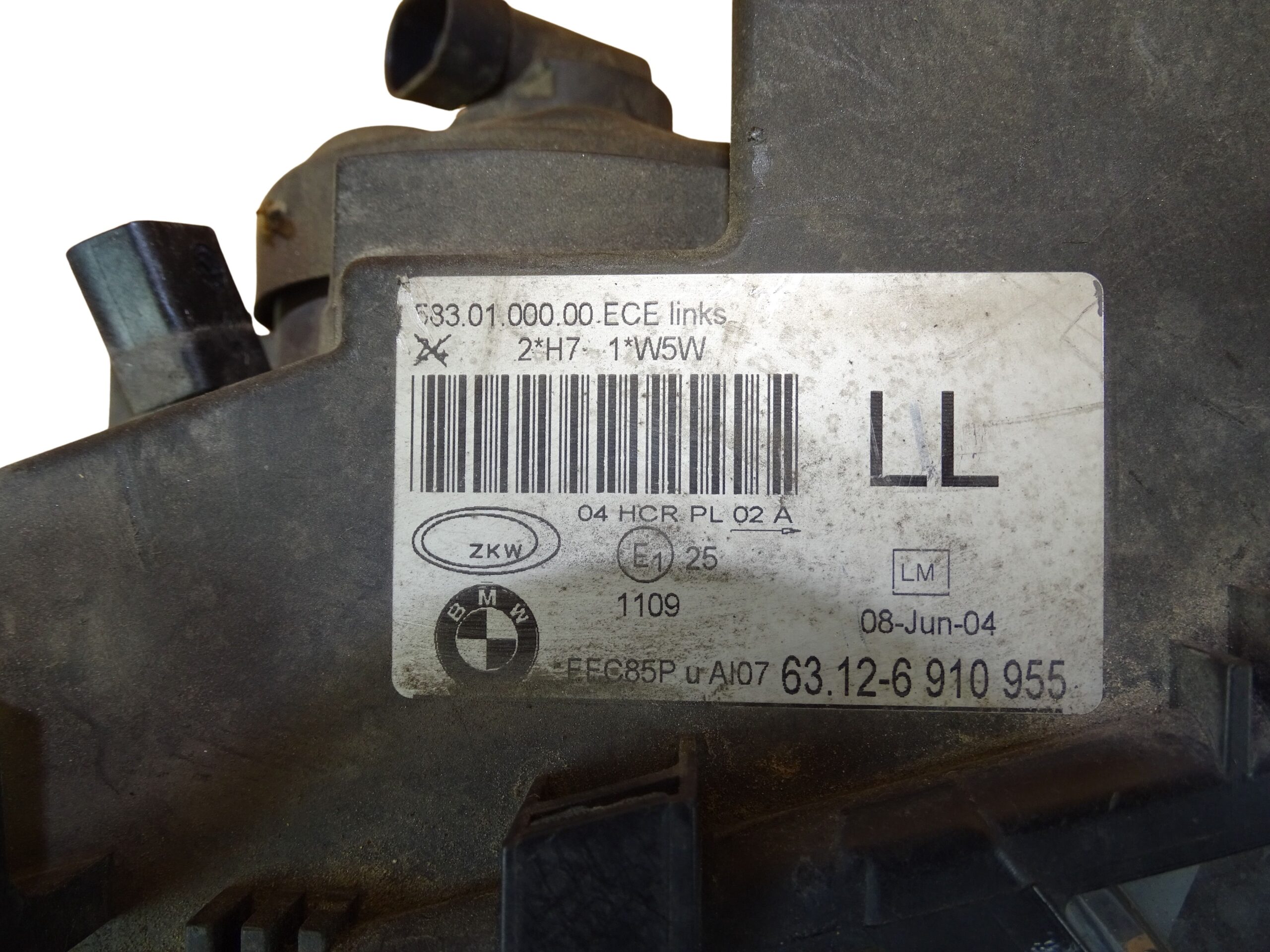6312-6910955 BMW 3er E46 Hauptscheinwerfer Scheinwerfer Frontscheinwerfer links – Bild 12