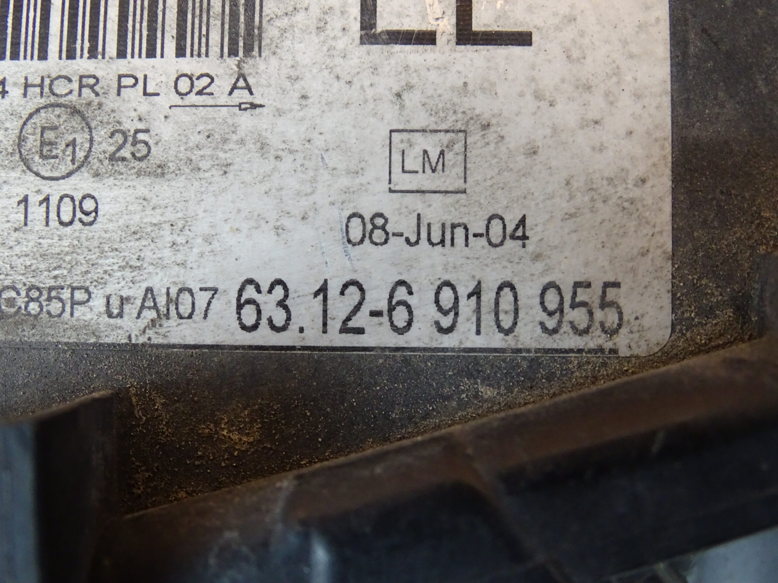 6312-6910955 BMW 3er E46 Hauptscheinwerfer Scheinwerfer Frontscheinwerfer links – Bild 13