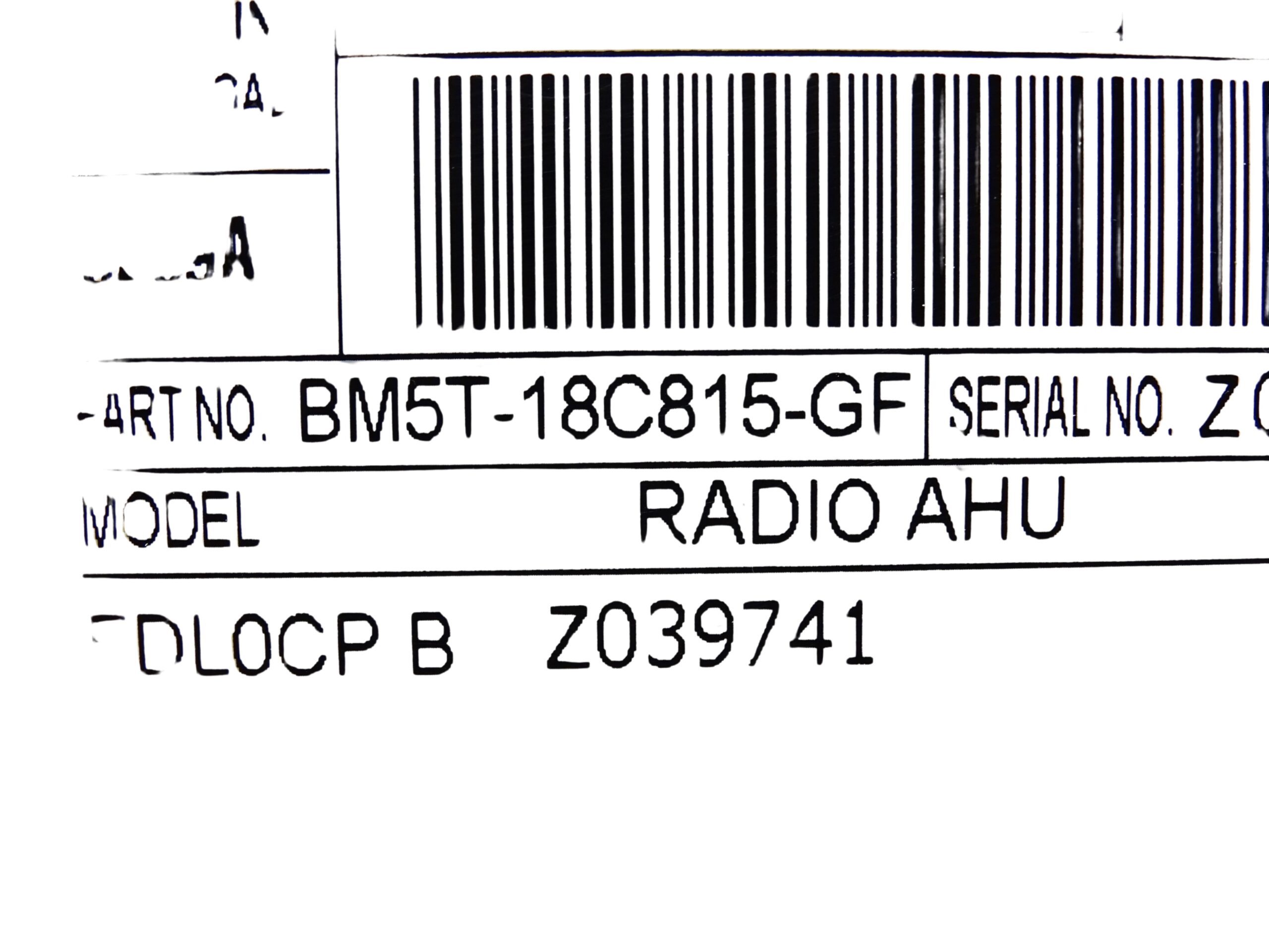 BM5T-18C815-GF Ford Focus MK III Radio CD GPS Navigation Ohne Code Musik-Player Audiosystem – Bild 5