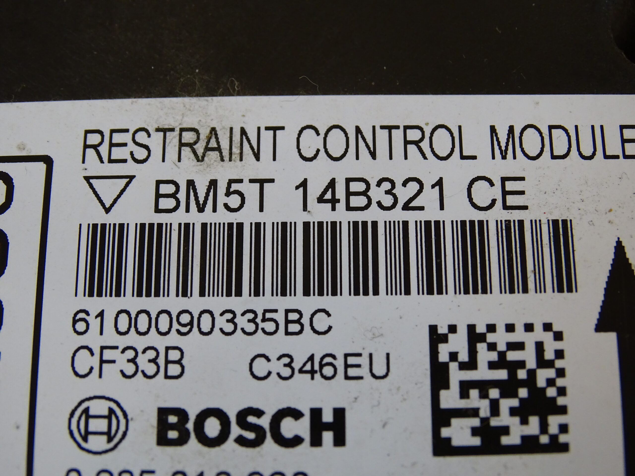 BM5T-14B321-CE Ford Focus MK III Airbagsteuergerät Steuergerät Airbag Airbag Steuermodul – Bild 3