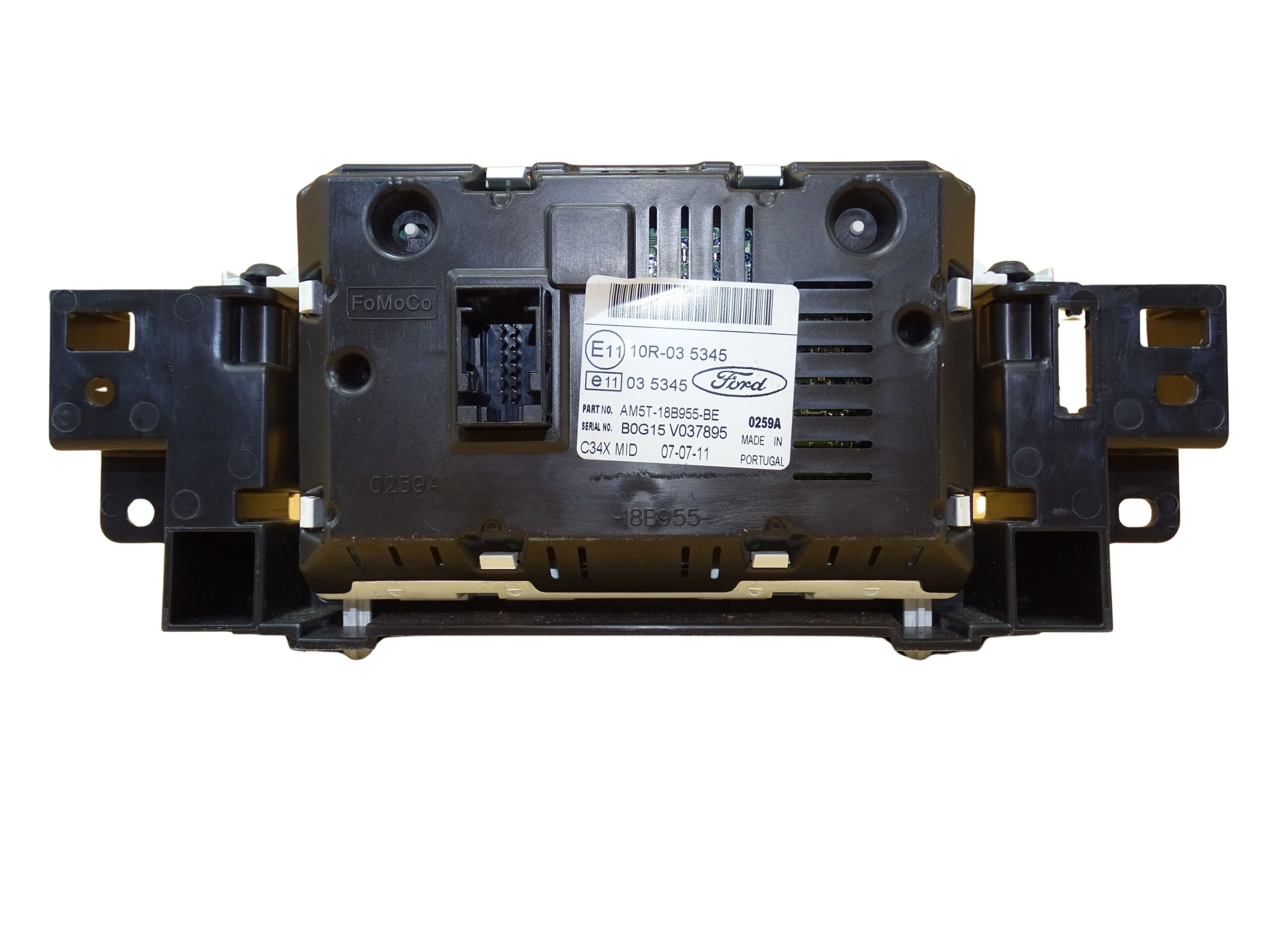 AM5T-18B955-BE Ford Focus MK III Grand C-Max MK III Bildschirm Display Monitor Anzeige Bordmonitor Bordcomputer mit Halterung – Bild 4