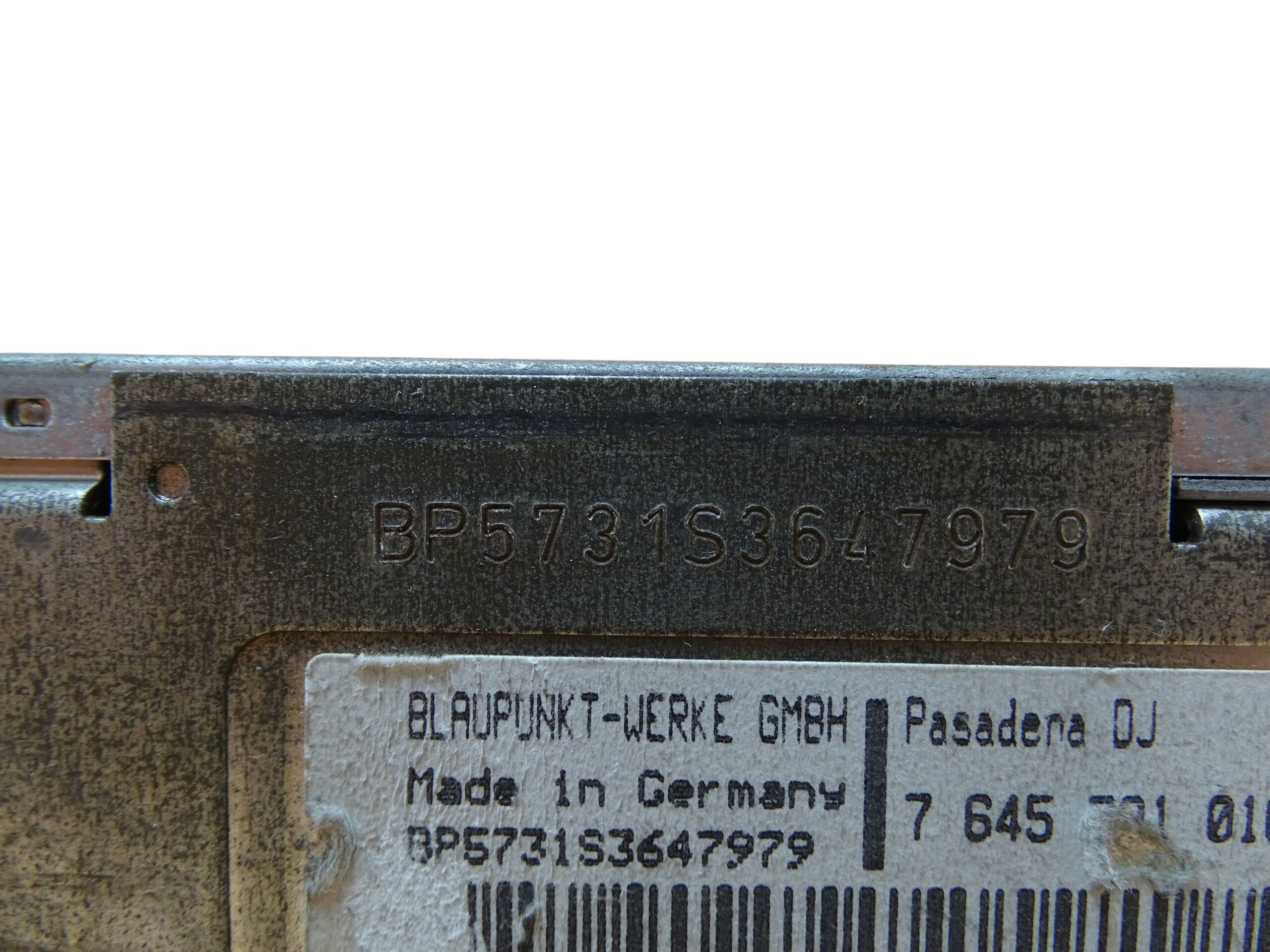 BP5731S3647979 Blaupunkt Freiburg RCM 45 Kassette Autoradio Radio Oldtimer R.D.S Key-Card – Bild 4
