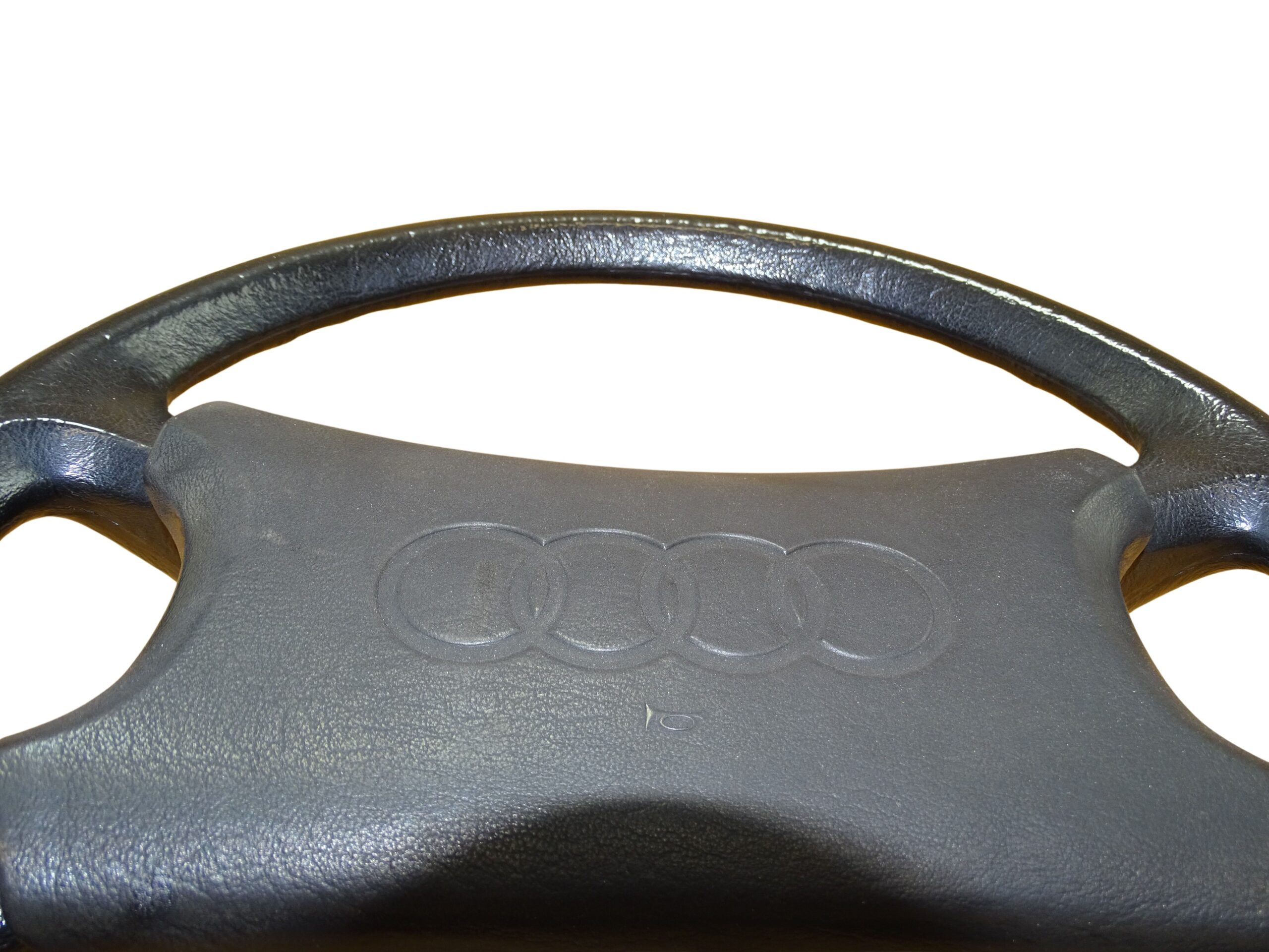 893419091F+893951525 Audi 80 90 100 200 B3 B4 S2 C3 4-Speichen Lenkrad Kunstleder – Bild 8