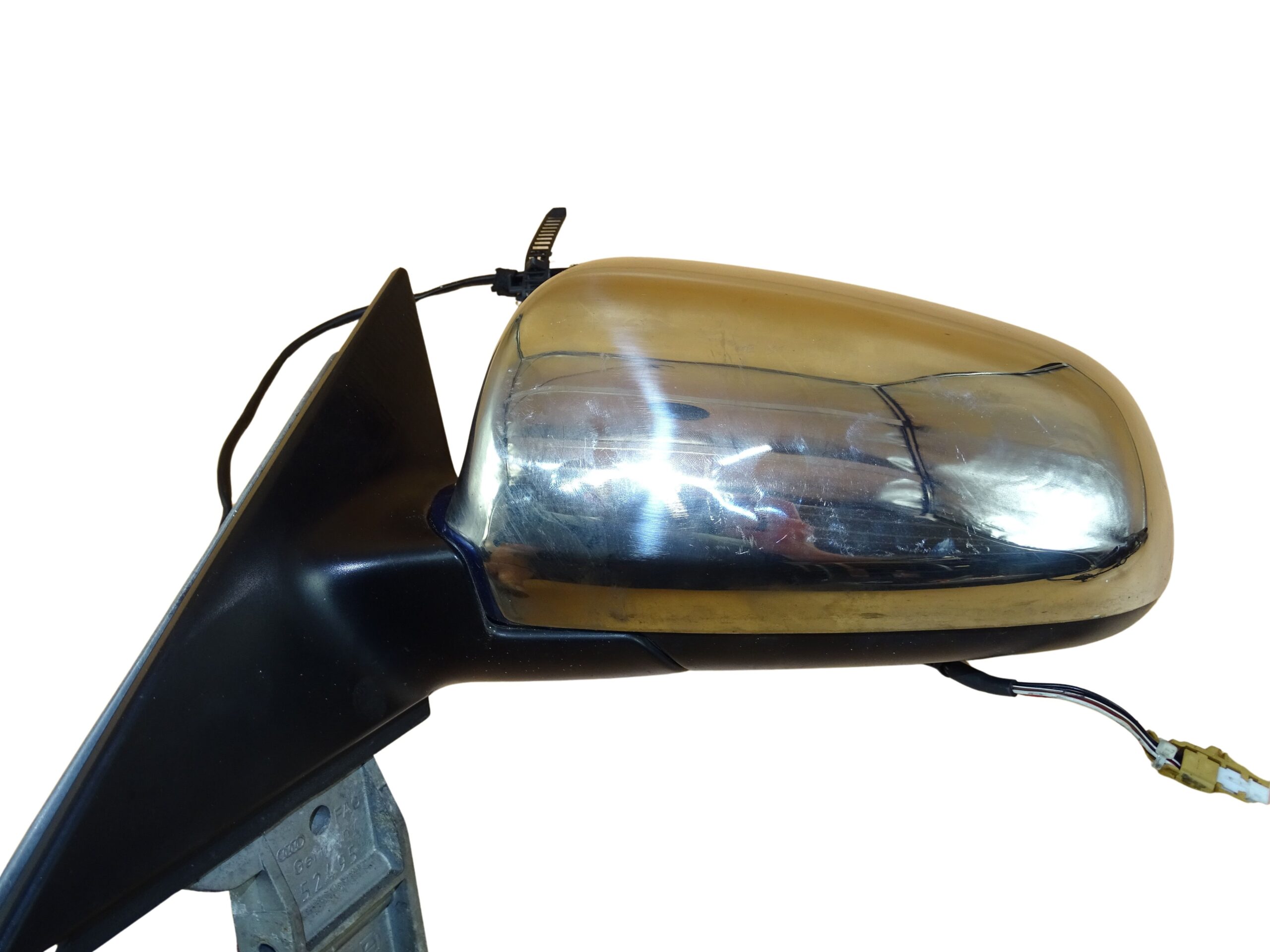 8E1858531 Audi A4 S4 Cabrio B6 B7 Außenspiegel Elektrisch Verstellbar Vorne Links Blau / Chrom – Bild 8