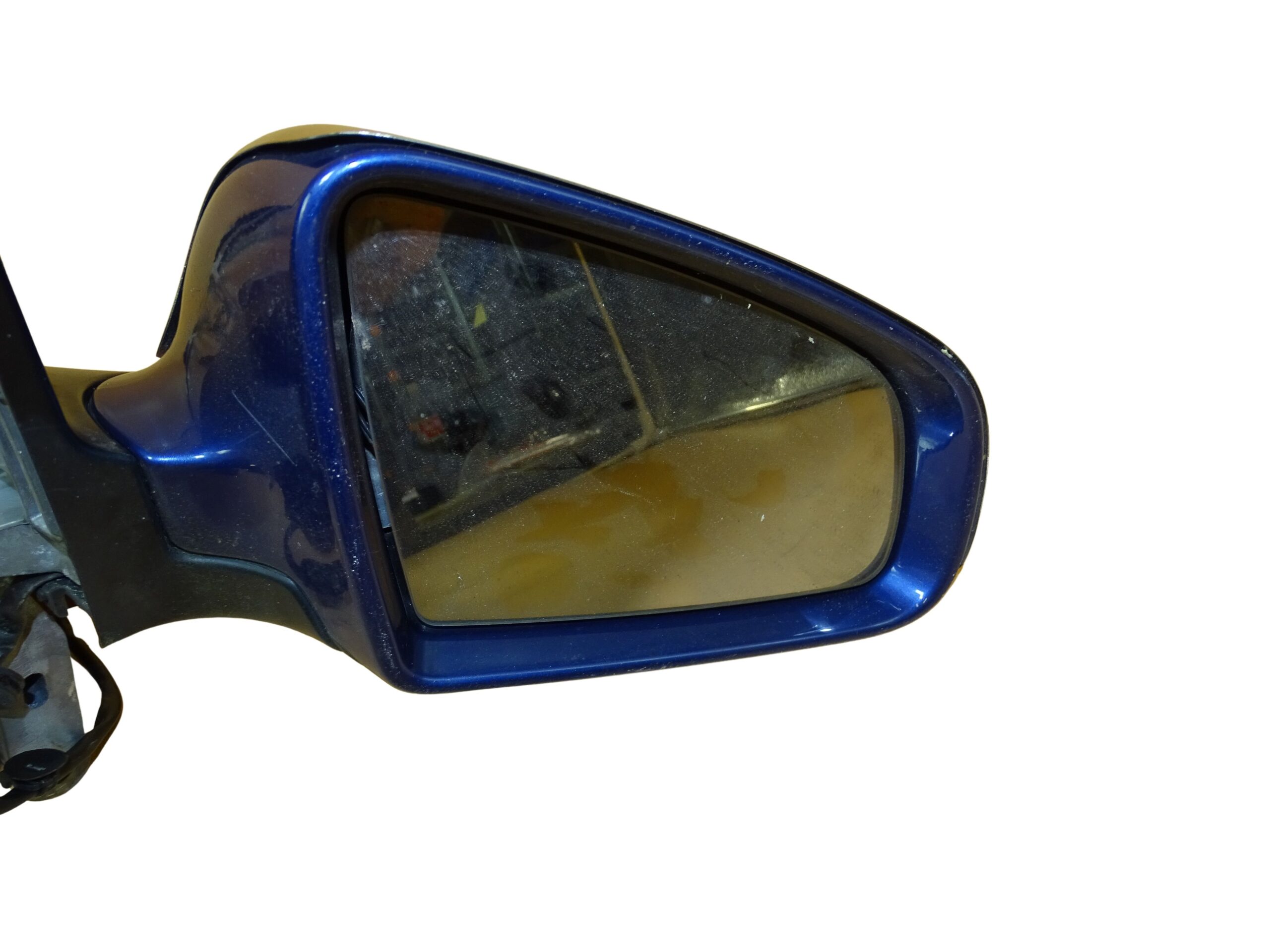 8E1858532 Audi A4 S4 Cabrio B6 B7 Außenspiegel Elektrisch Verstellbar Vorne Rechts Blau / Chrom – Bild 5