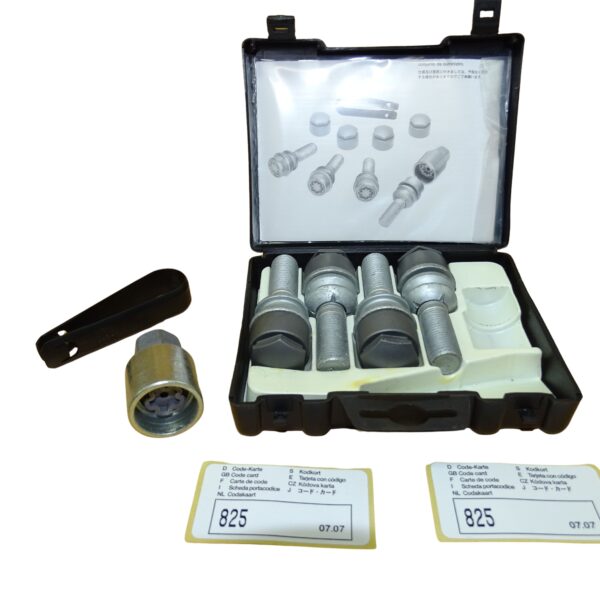 4L0071455 Original VW Audi Seat Skoda Felgenschloss Set Diebstahlschutz Radsicherungs-Satz
