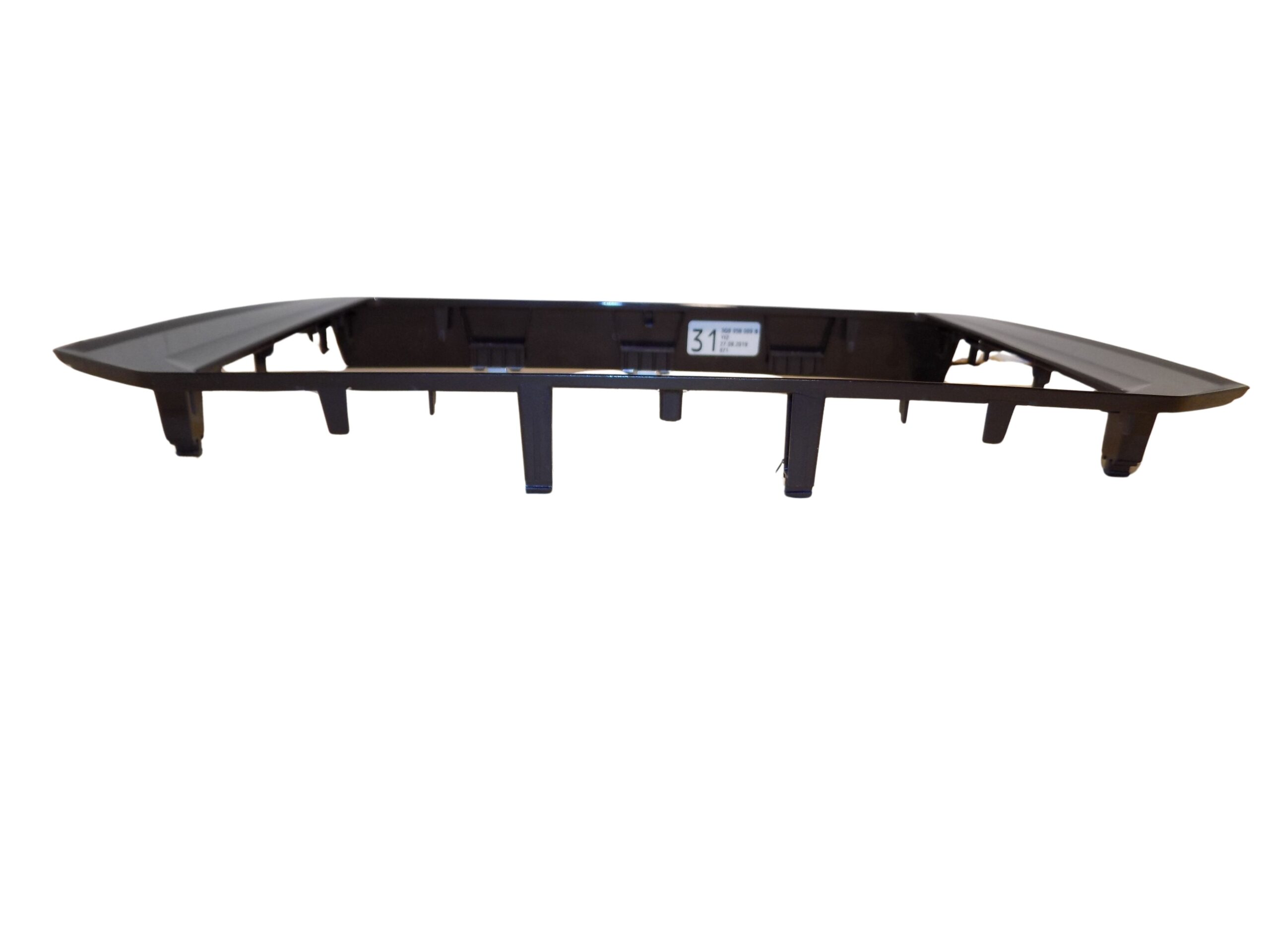 3G8858069B VW Passat B8 Arteon Radiobildschirmrahmen Verkleidung Einbaurahmen Schwarz Glänzend – Bild 6