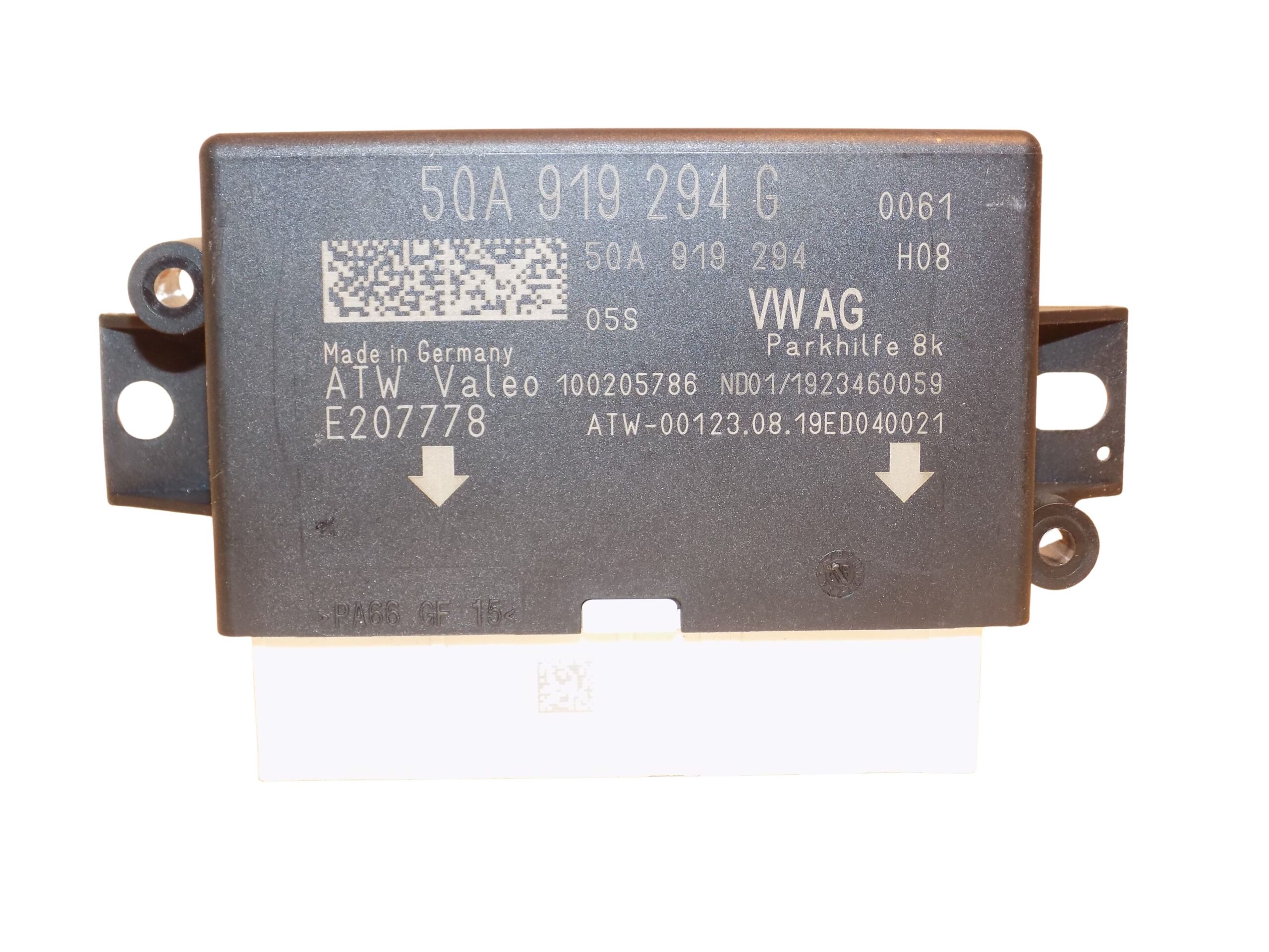 5QA919294G Volkswagen Skoda Seat Audi Original Steuergerät PDC Parksensor Einparkhilfe Parktronic Steuergerät – Bild 3