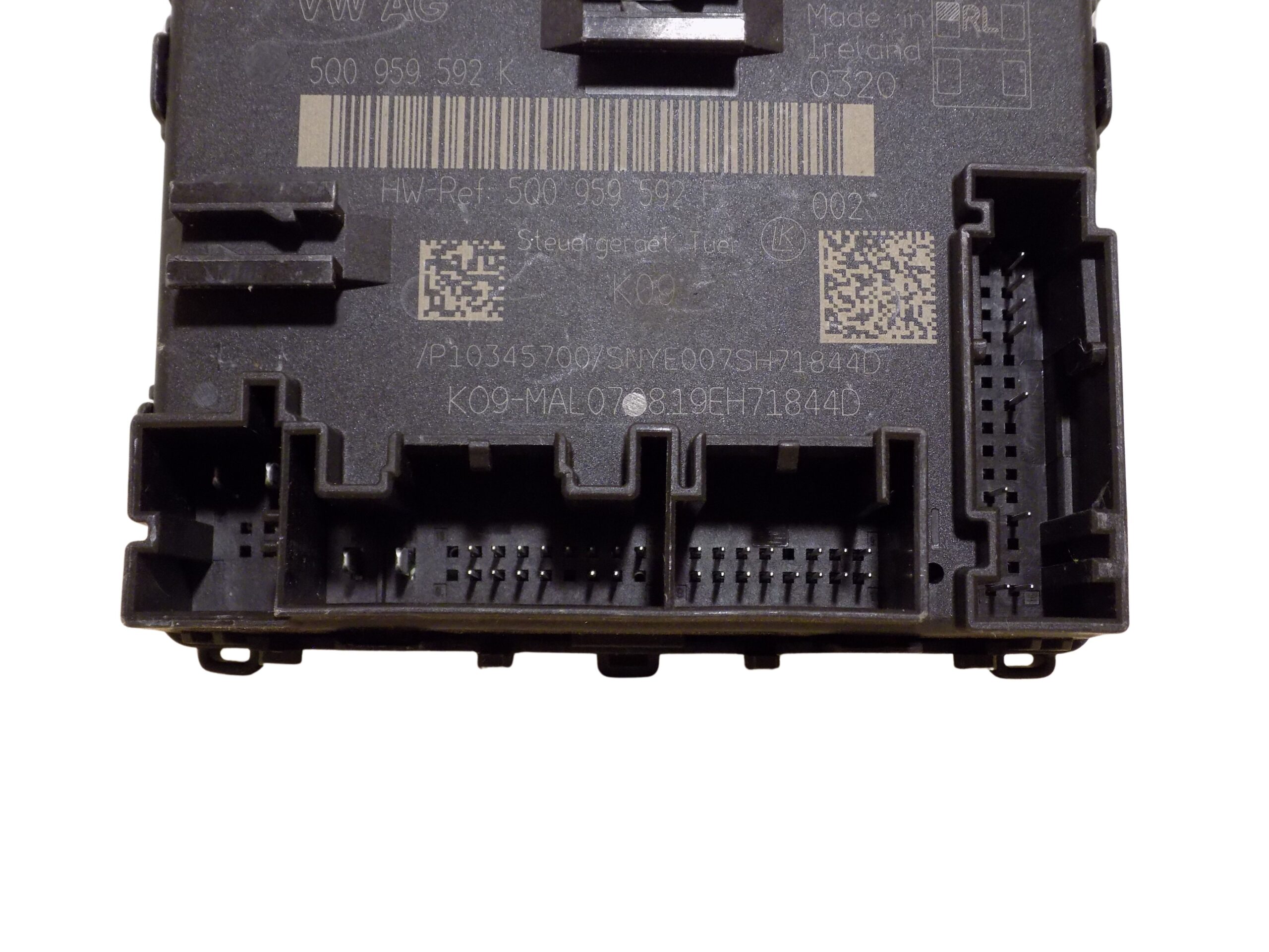 5Q0959592K Volkswagen Skoda Seat Audi Original Türsteuergerät Steuergerät-Modul Vorne Rechts – Bild 4