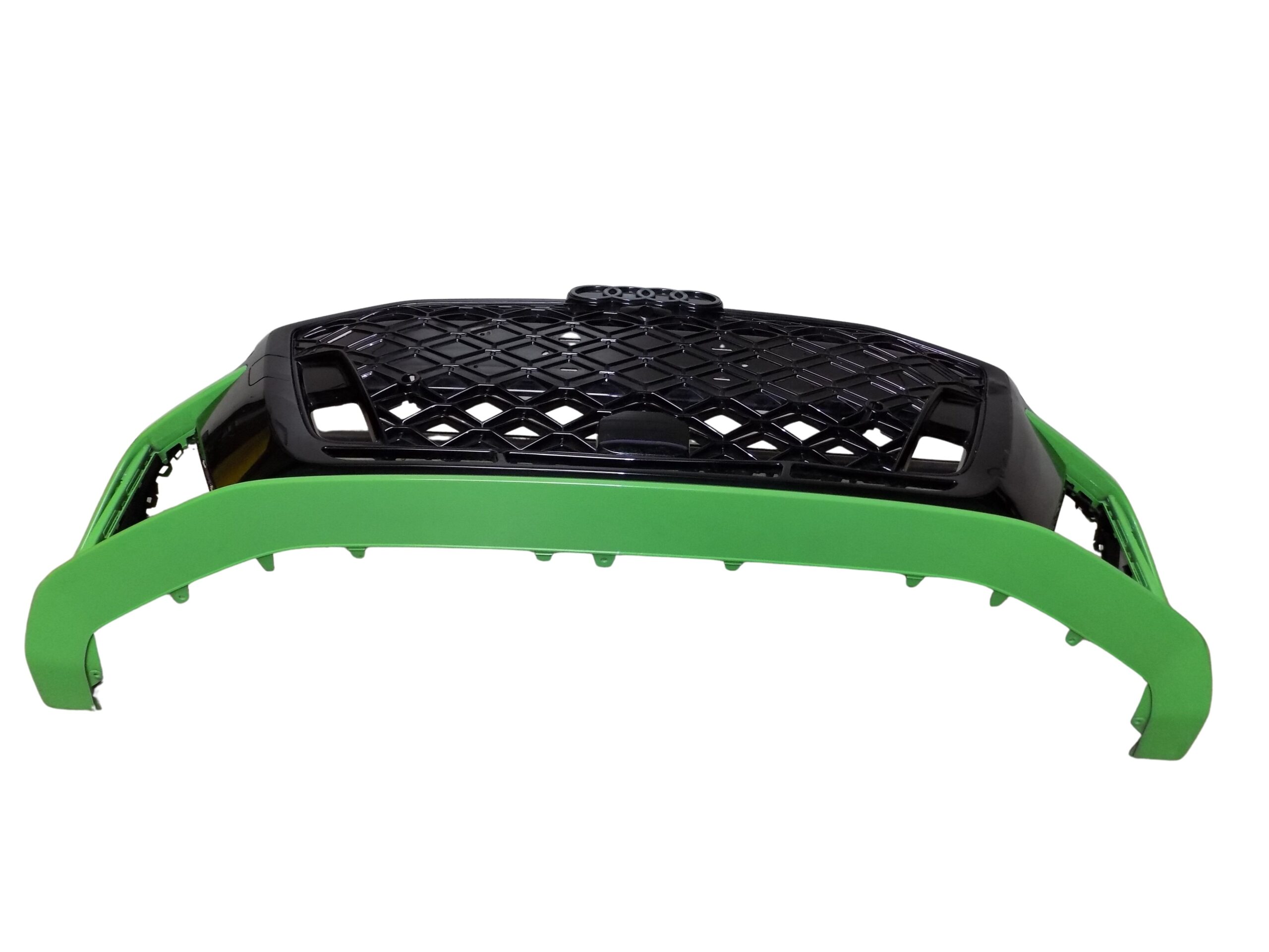 8Y0807725A + 8Y0853651AG Audi RS3 8Y Stoßstange Wabengitter Front Bumper vorne Kyakami Grün 4378 (Farbcode:LZ6A) – Bild 13