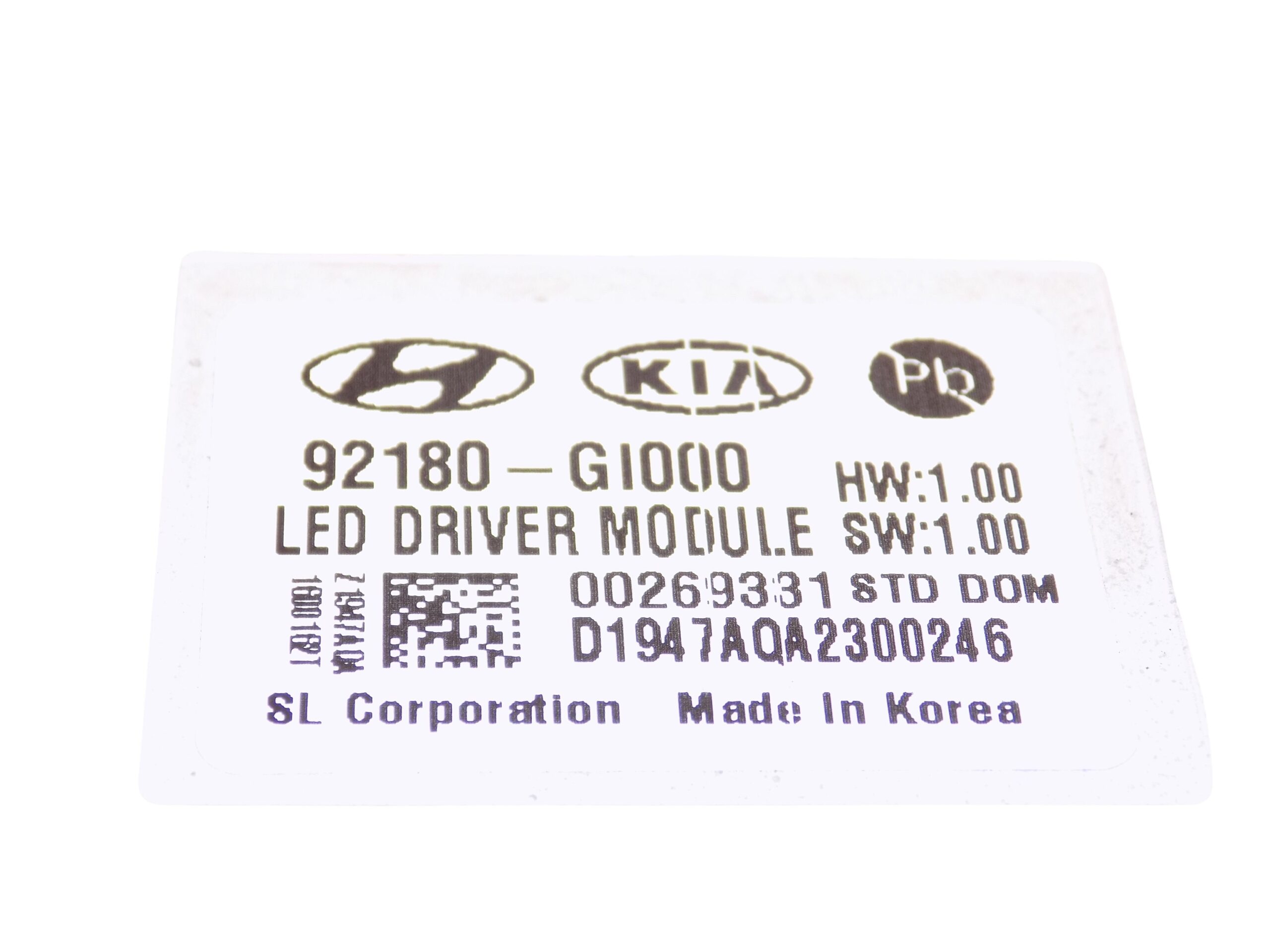 92102-G1000 Hyundai Ioniq 5 LED-Frontscheinwerfer Hauptscheinwerfer Scheinwerfer Frontscheinwerfer mit Steuergerät links – Bild 11
