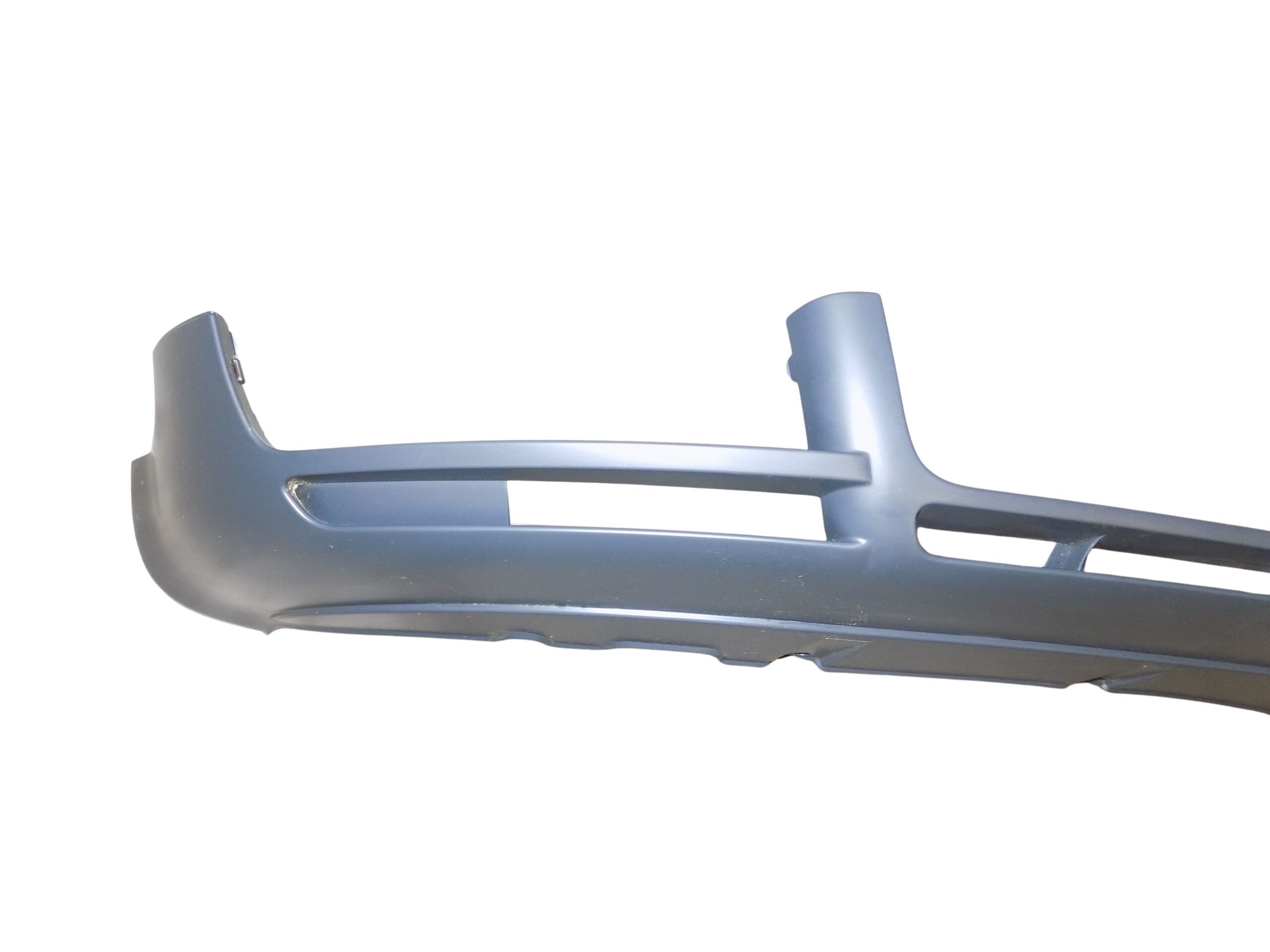 8E0807110 Original Audi A4 B6 8E untere Schürze Stoßstangen Ansatz Spoiler-Stoßstange Frontspoiler S-Line Umbau vorne Grau – Bild 2