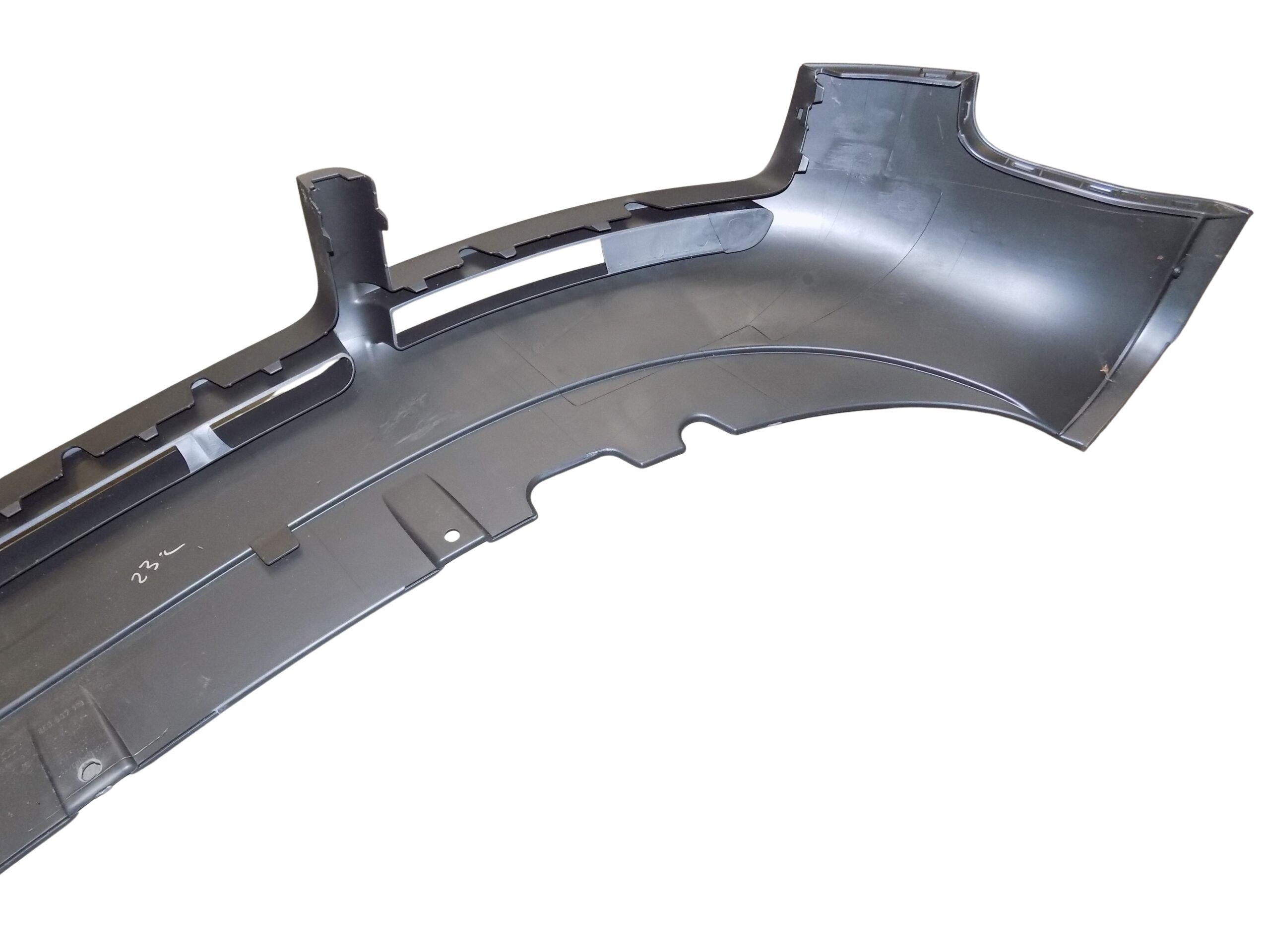 8E0807110 Original Audi A4 B6 8E untere Schürze Stoßstangen Ansatz Spoiler-Stoßstange Frontspoiler S-Line Umbau vorne Grau – Bild 9