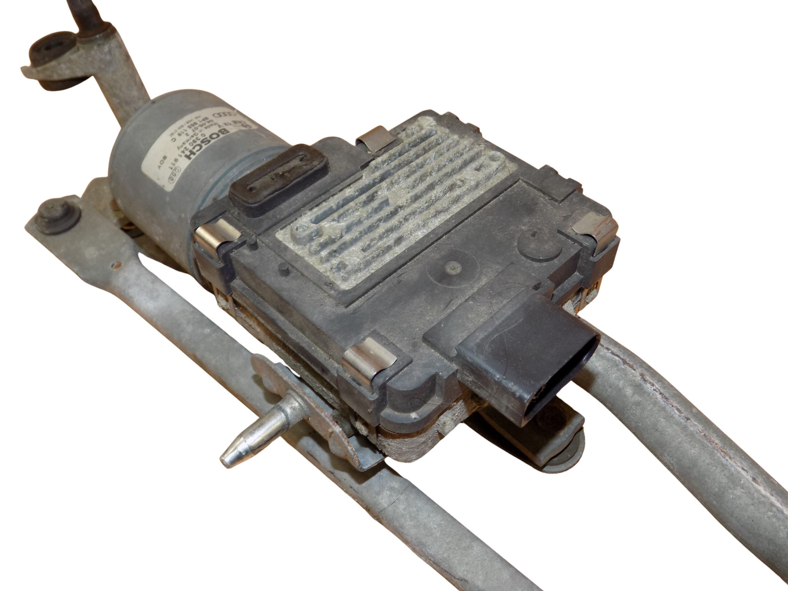 8P1955023 Audi A3 8P Wischermotor Scheibenwischermotor Scheibenwischergestänge mit Motor Vorne – Bild 2