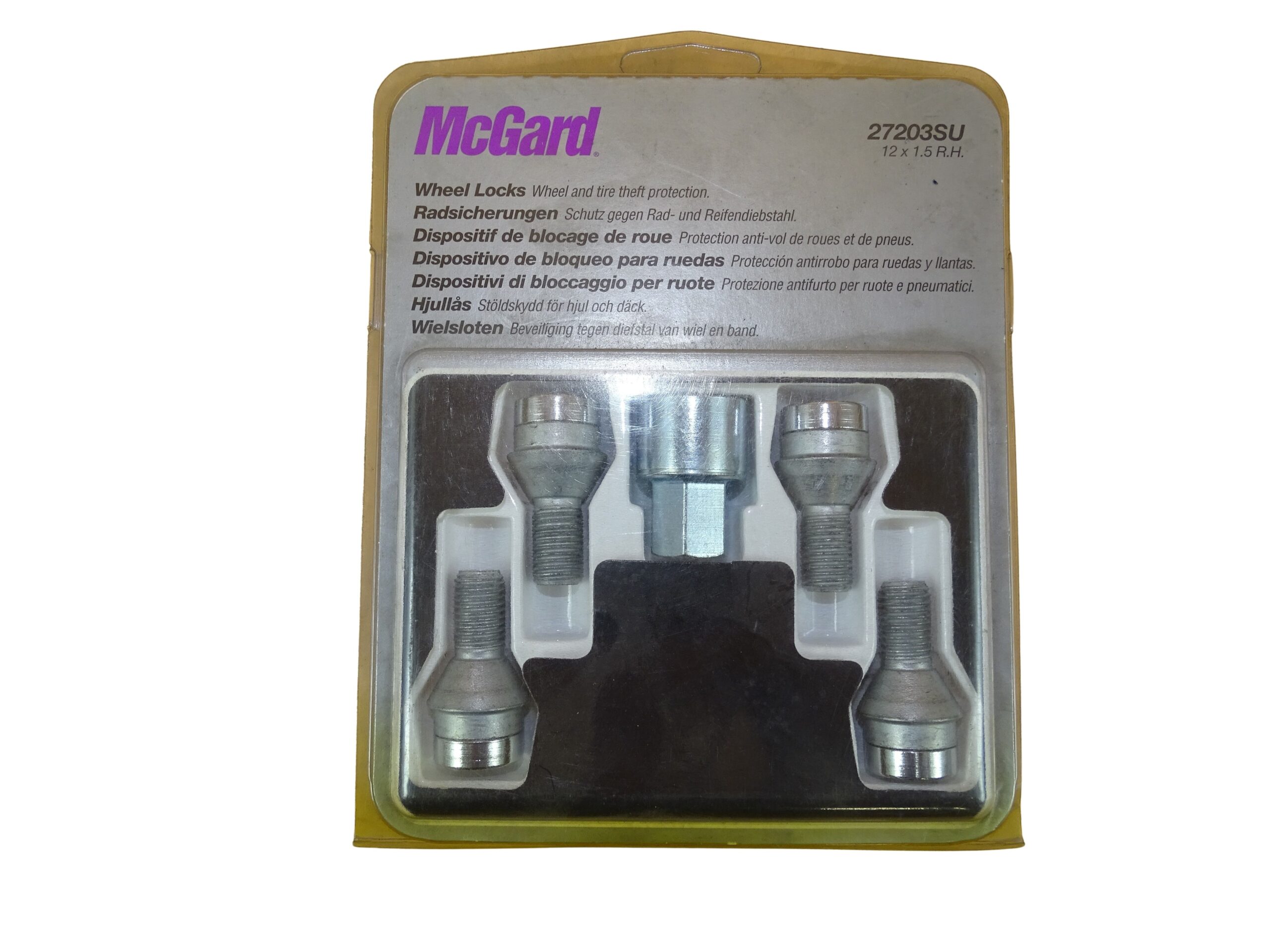 27203SU Mc Gard Felgenschloss M12 x 1,5 x 18,2 Für Citroën Peugeot Toyota Kugelbund Felgenschloss Set Diebstahlschutz Radsicherungs-Satz – Bild 3