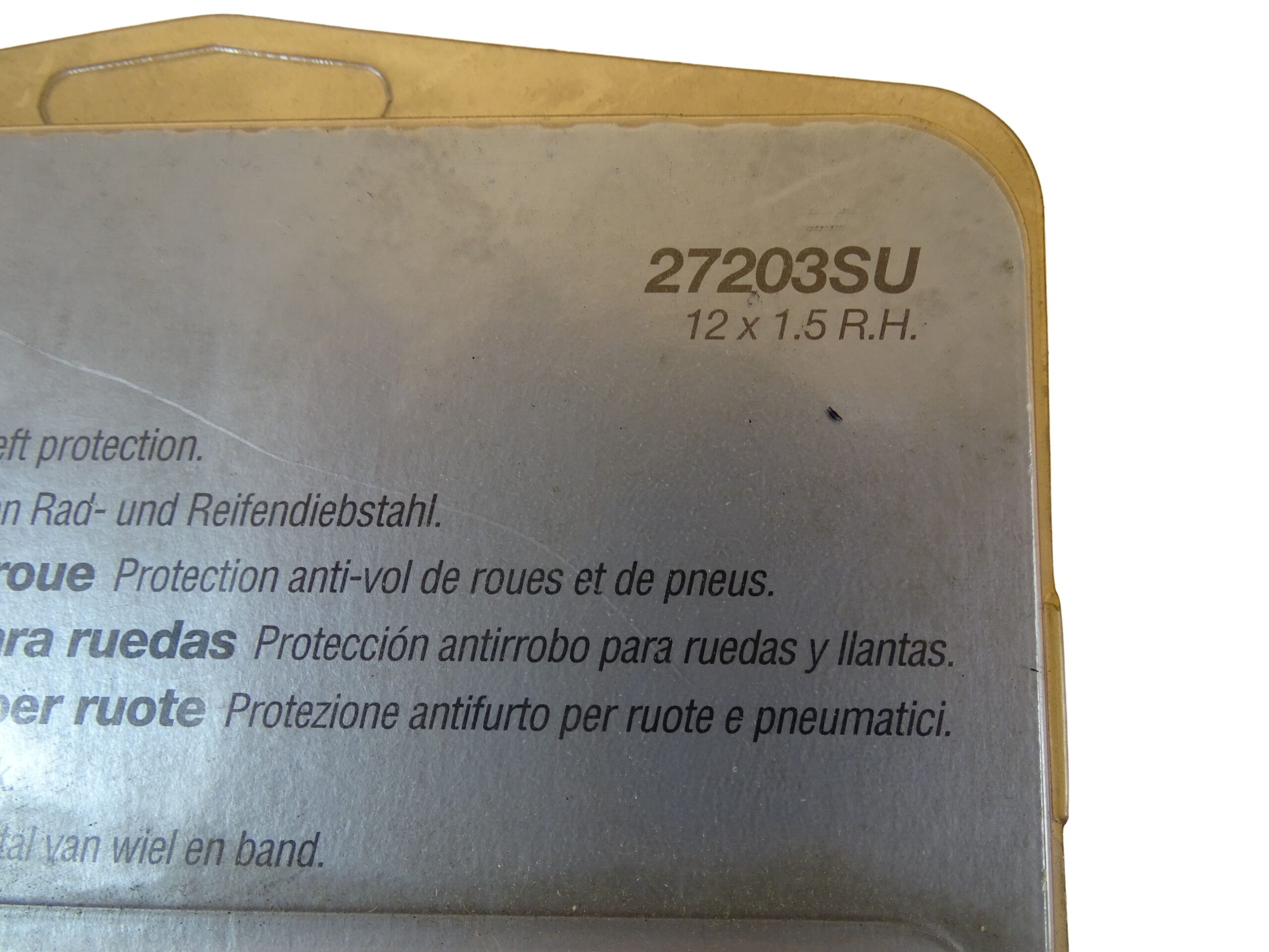 27203SU Mc Gard Felgenschloss M12 x 1,5 x 18,2 Für Citroën Peugeot Toyota Kugelbund Felgenschloss Set Diebstahlschutz Radsicherungs-Satz – Bild 2