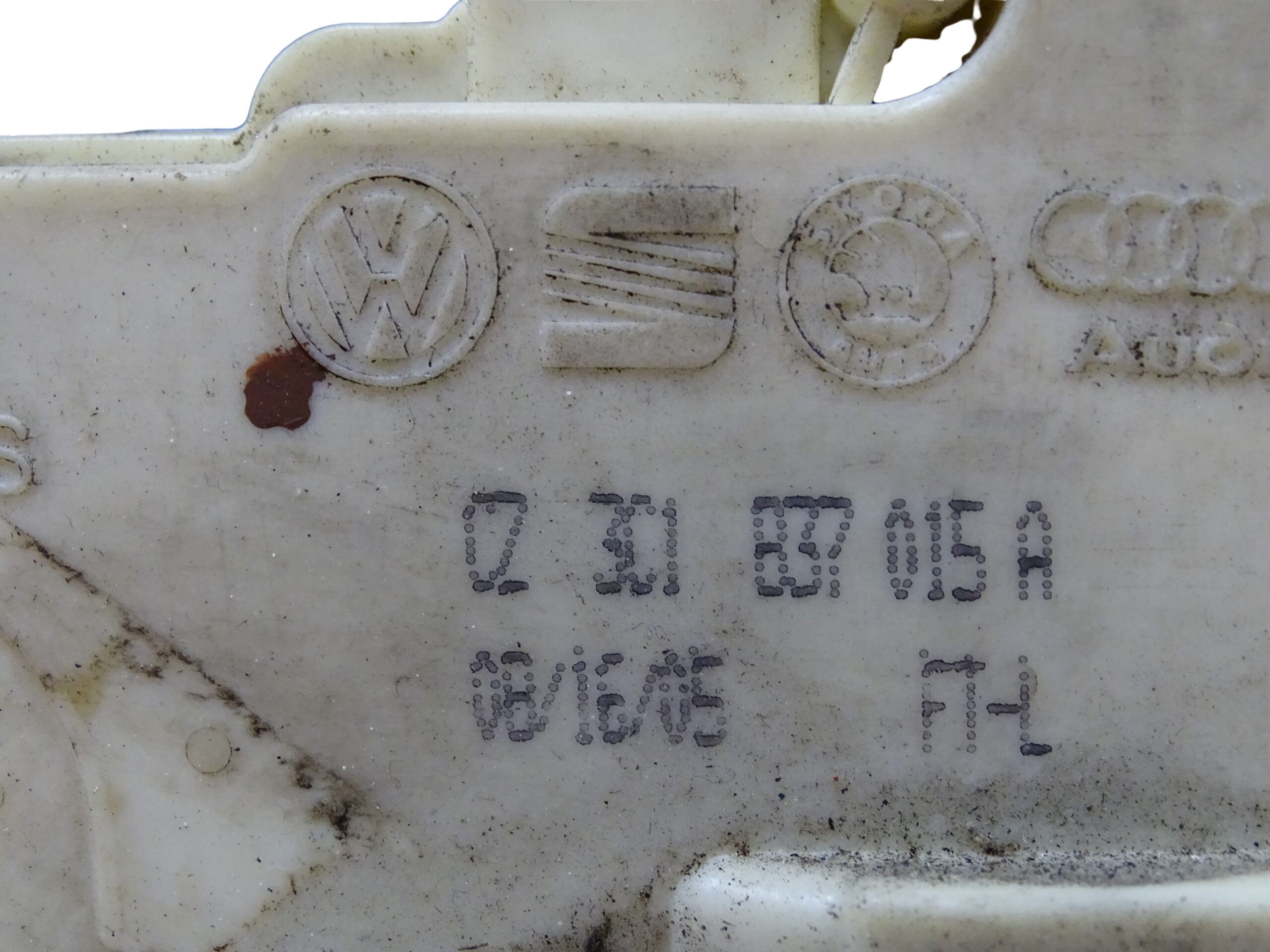 3C1837015A Original Audi Q7 VW Passat 3C Türschloss Verriegelung vorne links Schloss Tür – Bild 5