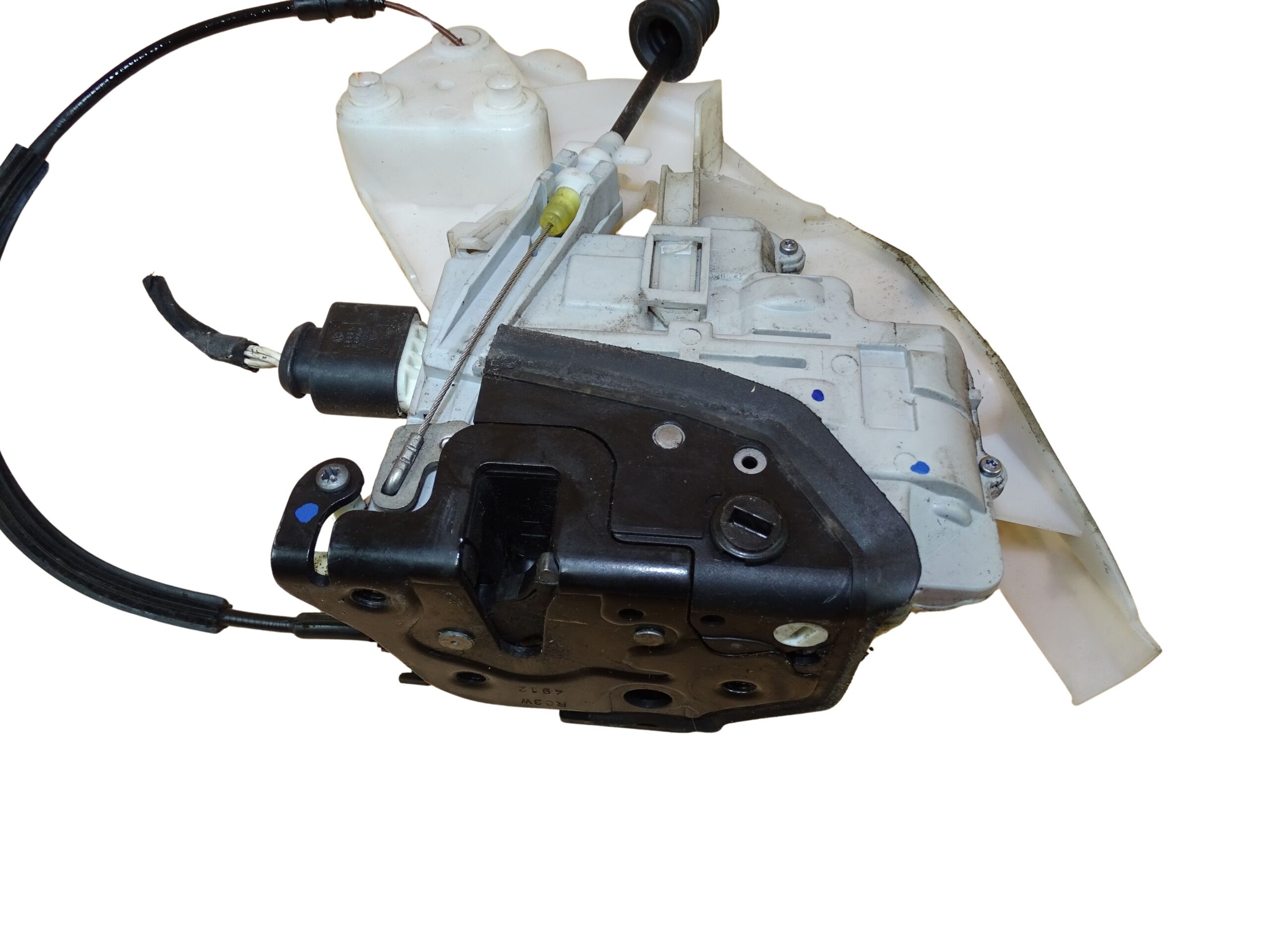 3C4839016A Original Audi Q7 4L VW Passat 3C Türschloss Verriegelung Stellmotor hinten rechts Schloss Tür – Bild 3