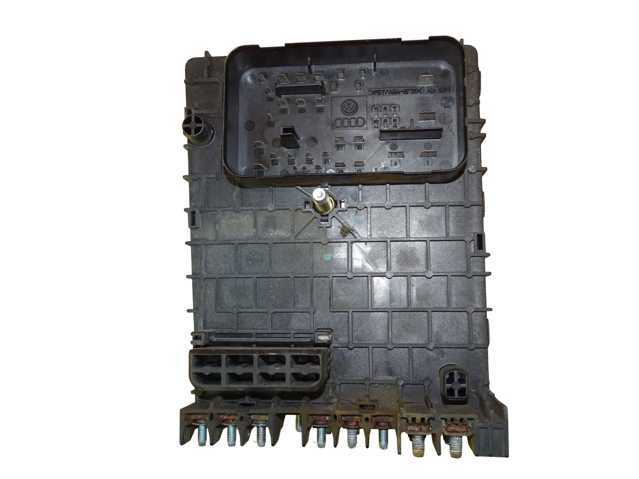 3C0937125A VW Passat B7 Tiguan 5N E-Box Sicherrungskasten Relaibox Steuergerät Batterie Bordnetz Motorraum Sicherung – Bild 3