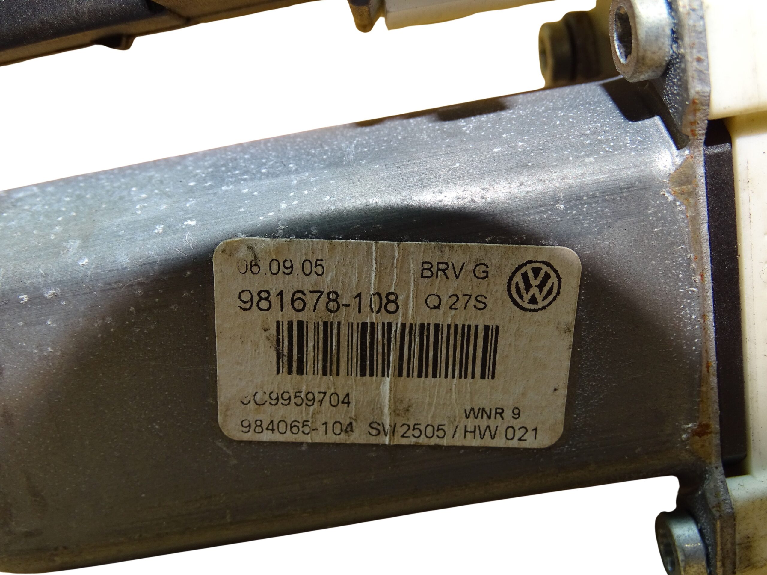 3C9959704 VW Passat B6 3C Fensterhebermotor Türsteuergerät hinten rechts – Bild 4