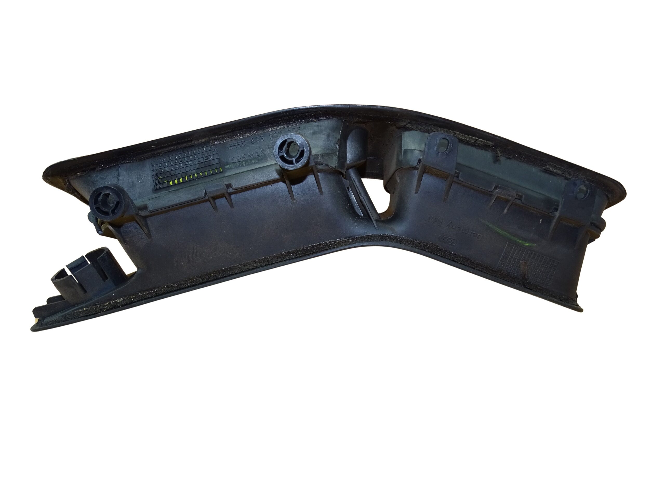 893867172+893867196 Audi 80 90 Typ 89 B4 Griffschale Komplett Vorne Rechts schwarz – Bild 5