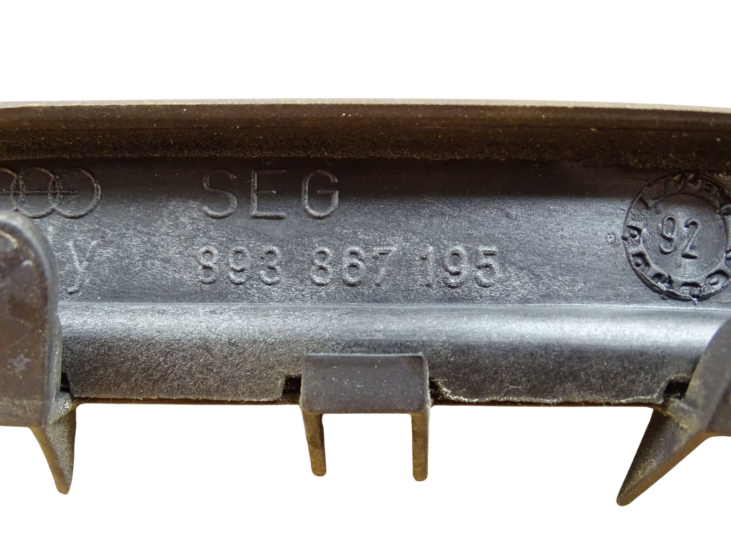 893867171+893867195 Audi 80 90 Typ 89 B4 Griffschale Komplett Vorne Links schwarz – Bild 4