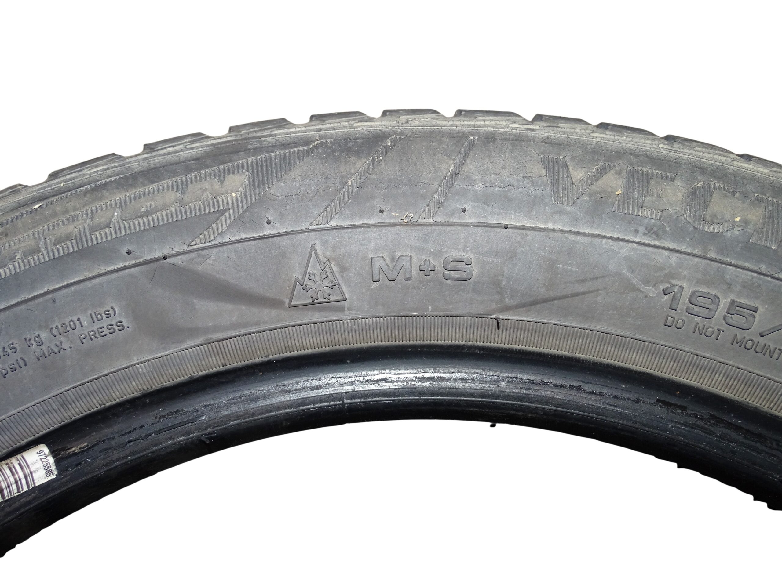 2x Goodyear Vector 4 Season Allwetterreifen 195/55 R16 DOT1319 Profiltiefe 4-5mm – Bild 5
