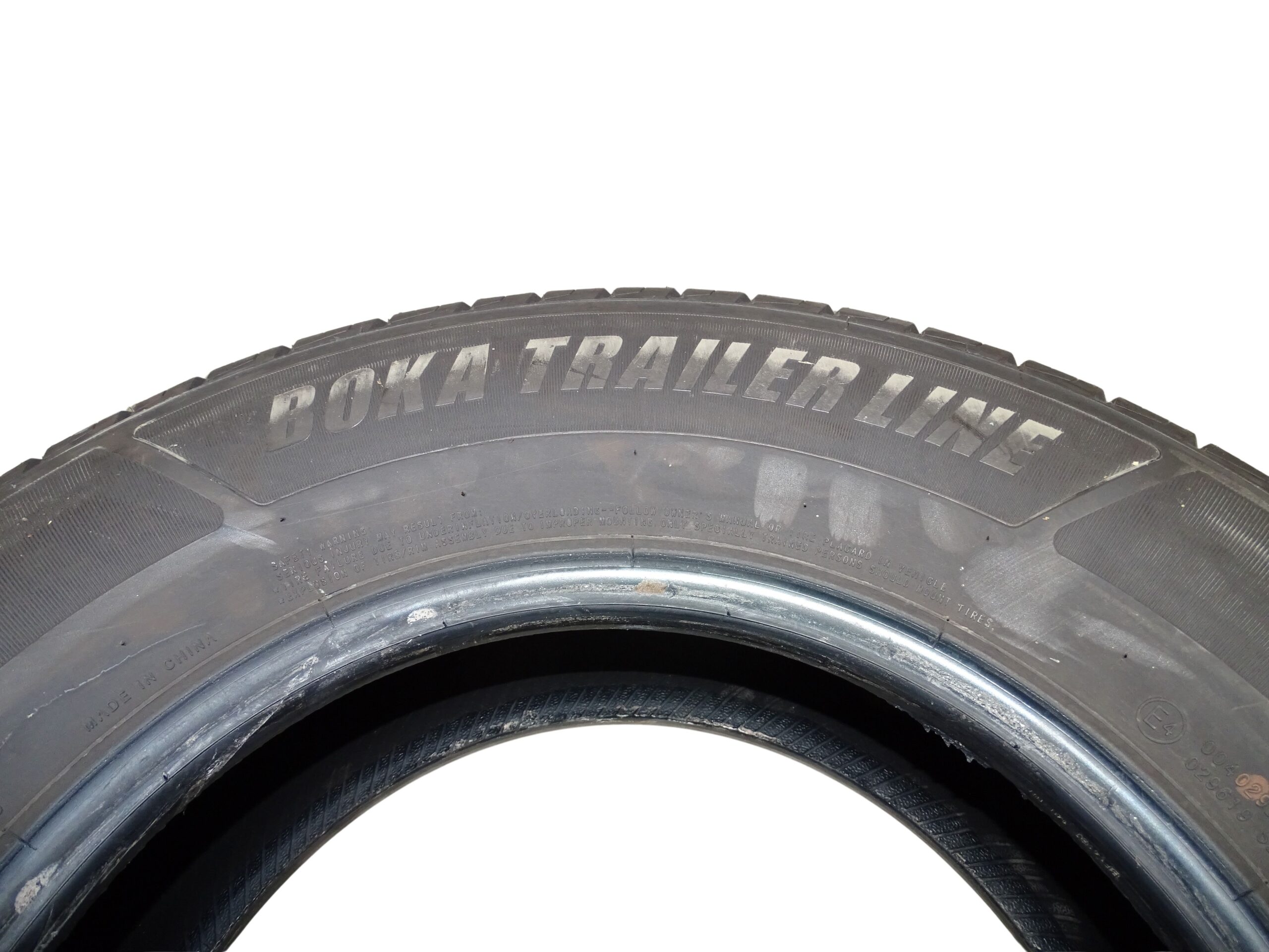 2x Boka Trailer Line FT02-HighSpeed Anhängerreifen 185/80 R14 DOT 2920 Profiltiefe 3mm – Bild 4