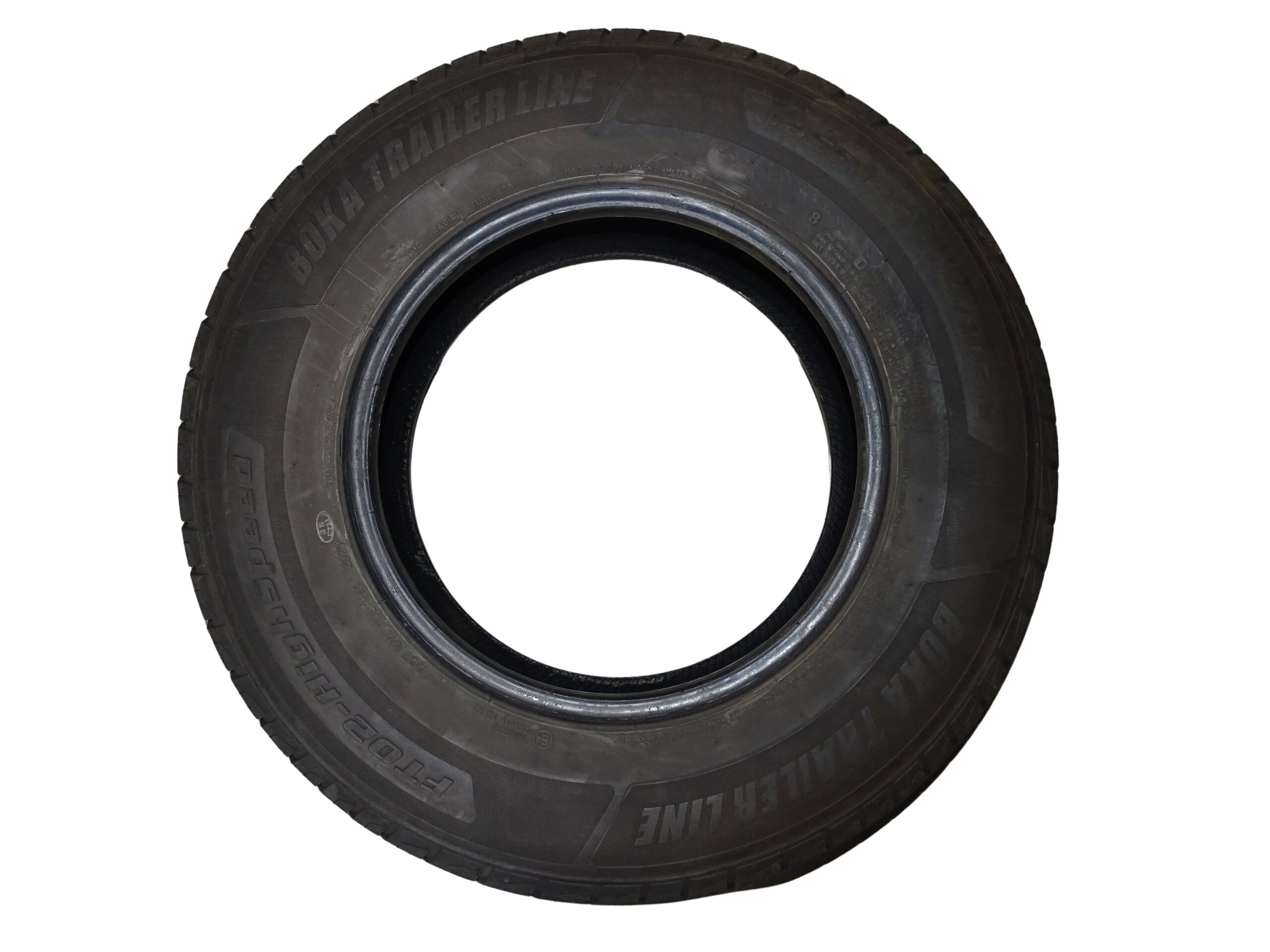 2x Boka Trailer Line FT02-HighSpeed Anhängerreifen 185/80 R14 DOT 2920 Profiltiefe 3mm – Bild 2