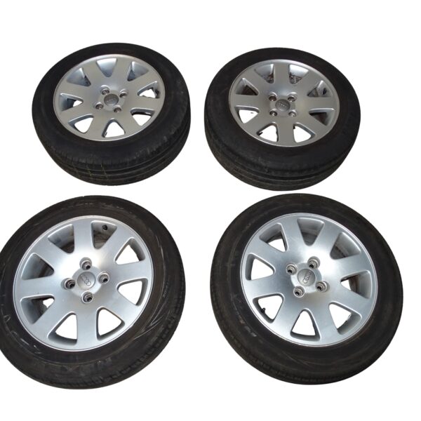 895601025Q Audi 80 Cabrio Coupe Alufelgen Satz 8 Speichen 7Jx16 Zoll ET37 Lochkreis 4x108