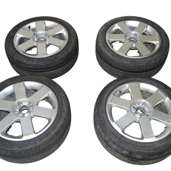 8E0601025J Original Audi A4 8D 8E A6 4F Alufelgen S-Line 7,5J x 17 Zoll ET 45 Lochkreis 5x112 mit Reifen